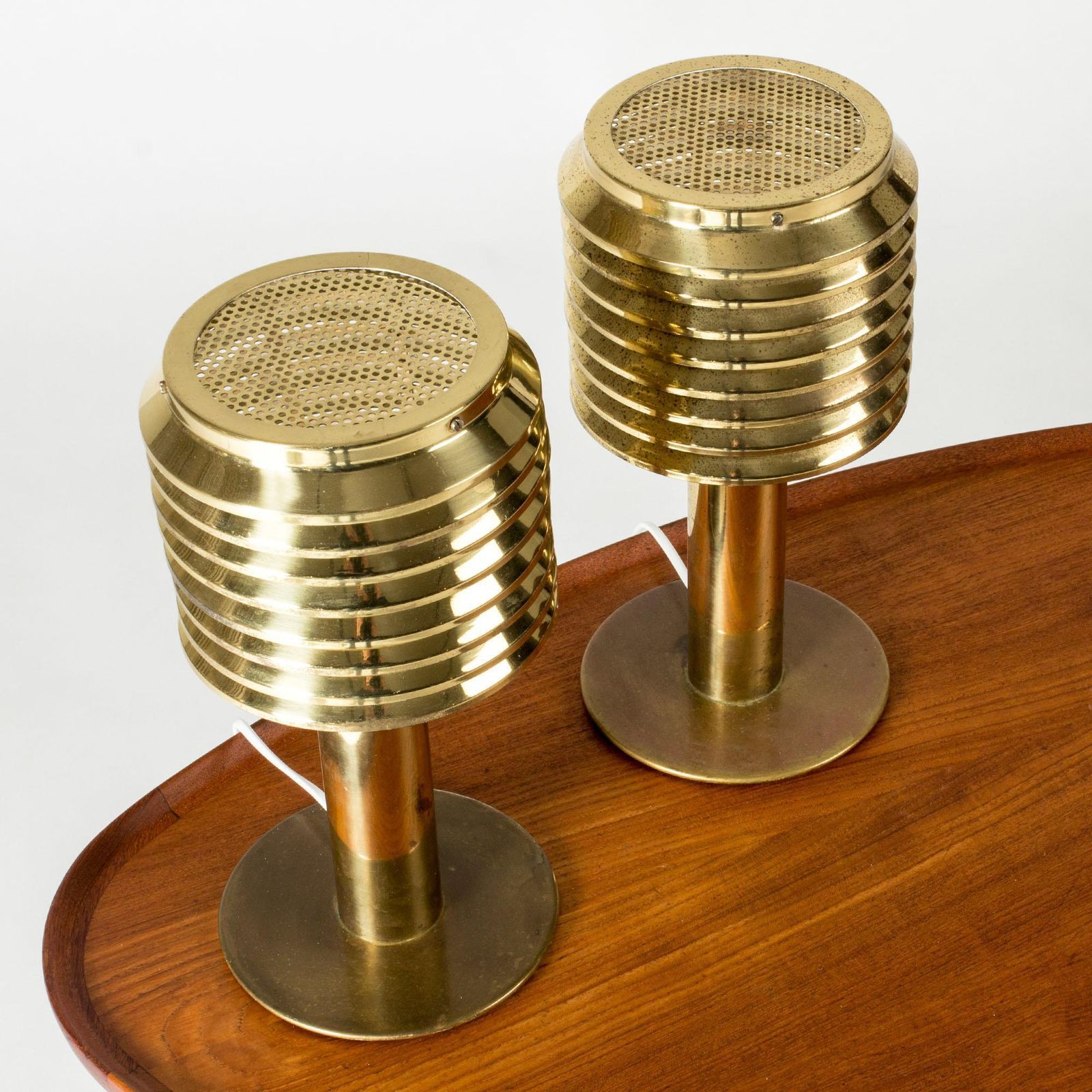 Lampes de table scandinaves mid-century par Hans Agne Jakobsson, Suède, années 1960 photo Luminaires