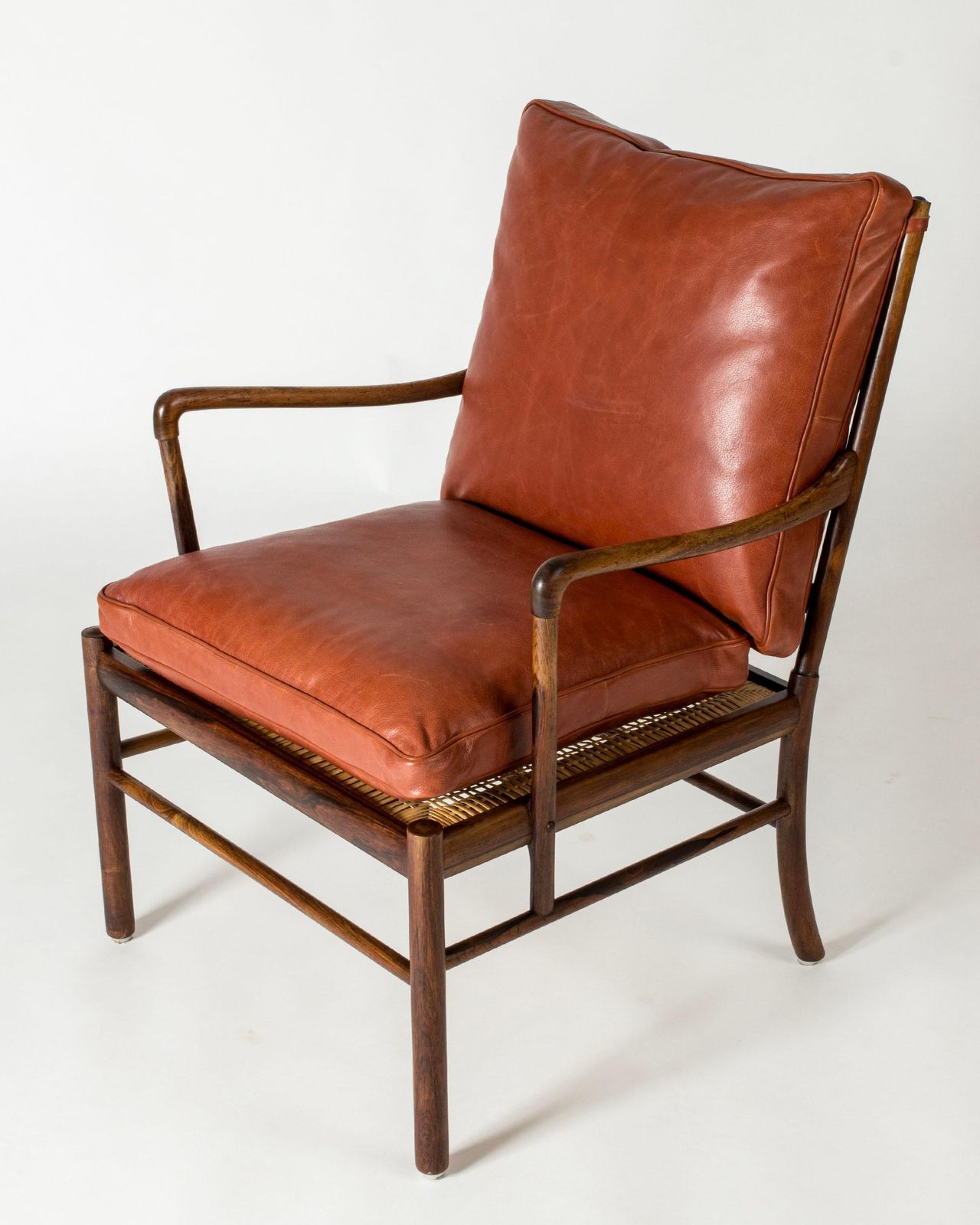 Fauteuils de salon scandinaves modernes « Colonial » par Ole Wanscher, Danemark, années 1940 photo buy