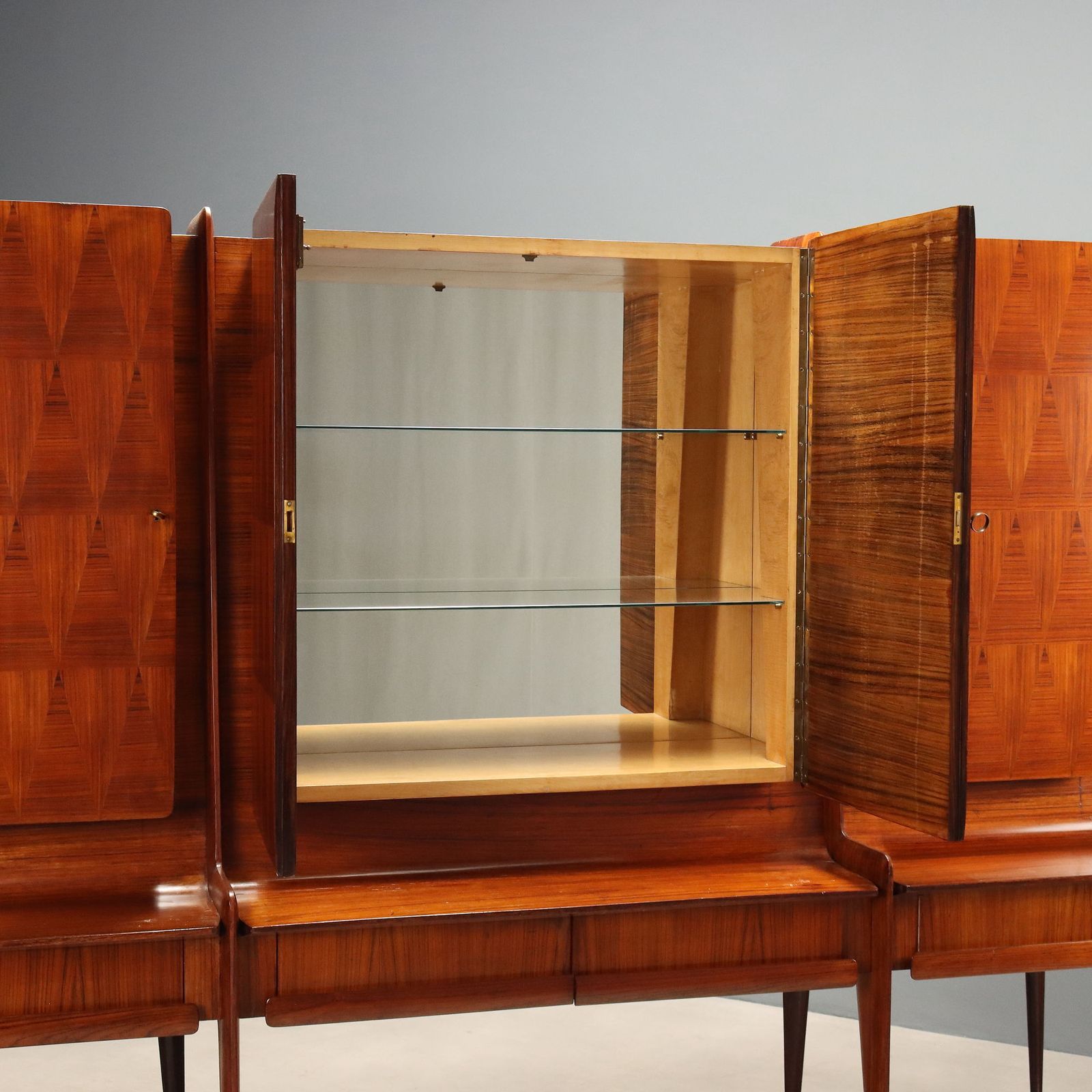 Elegant 1950s Italian Made Cabinet photo Furniture