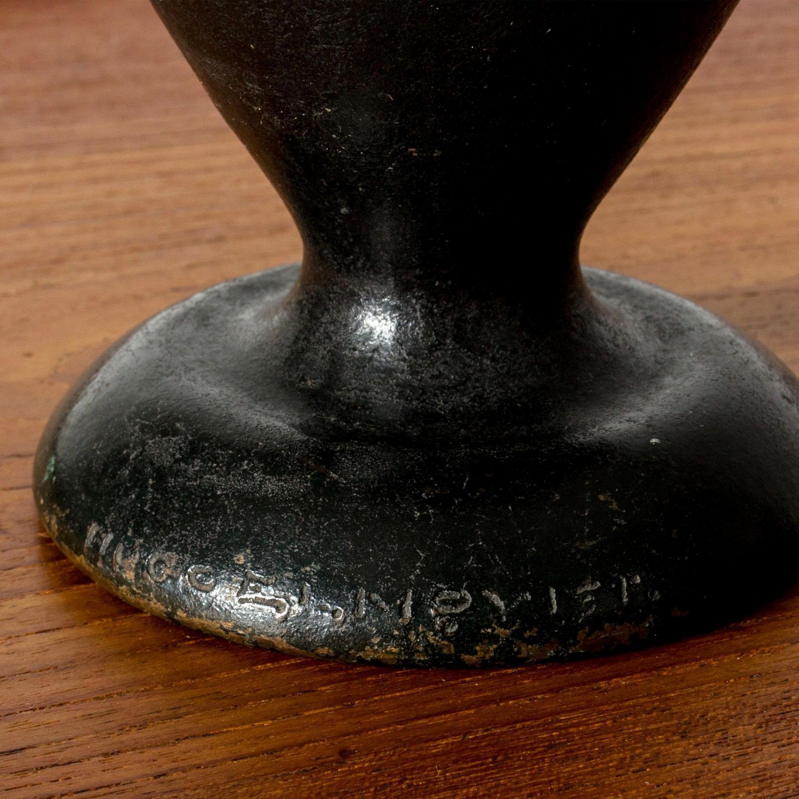 Art Noveau Bronze Vase By Hugo Elmqvist, Sweden, Ca 1900 photo vinterior
