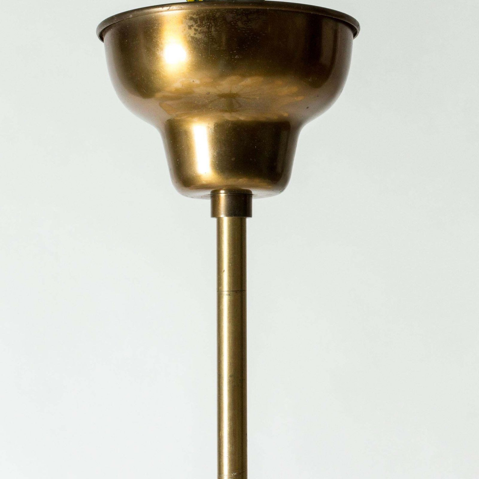 photo furniture Modernistische hanglamp van Hans Bergström, Ateljé Lyktan, Zweden, jaren 1940