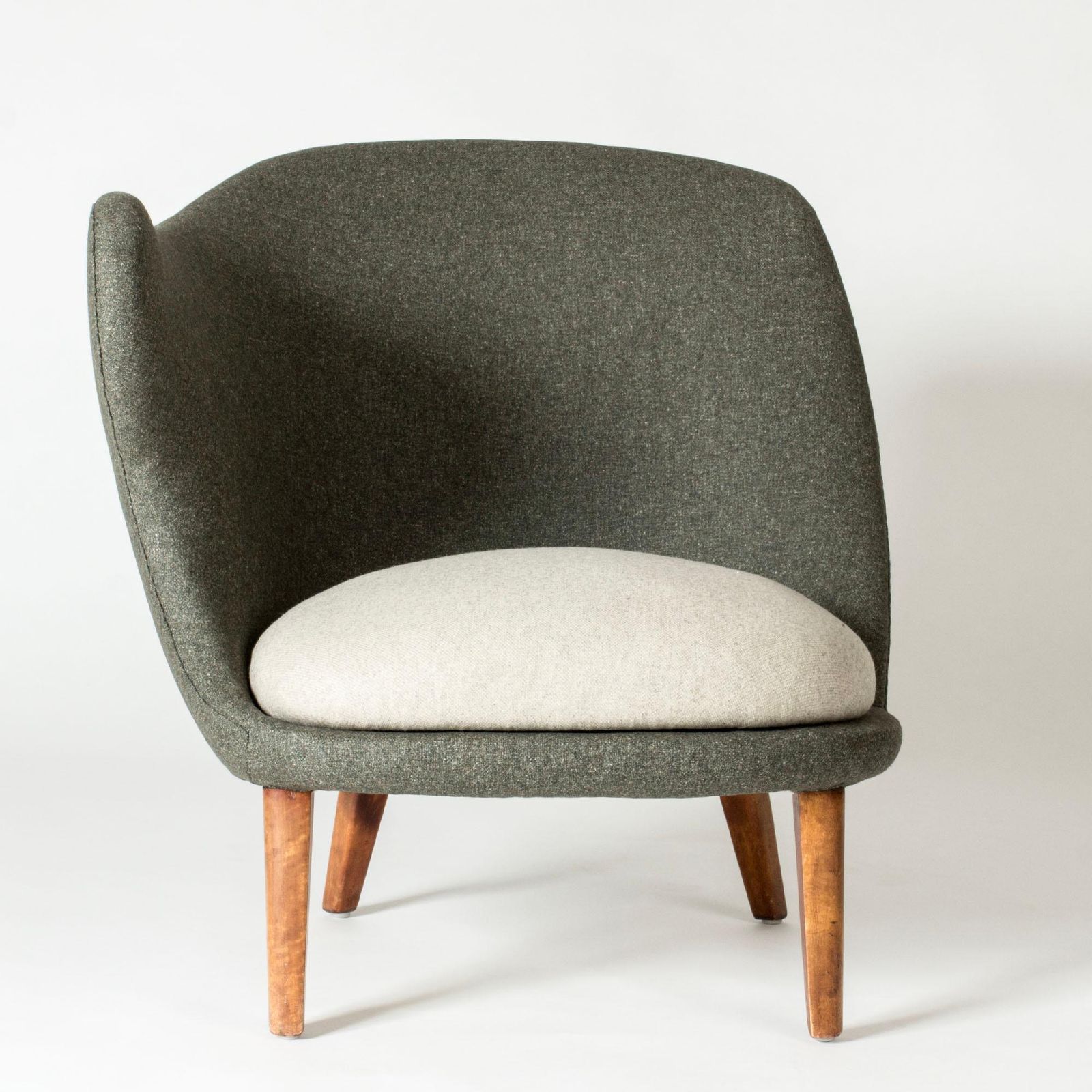 Vintage Scandinavische Lounge Chair van Arne Norell, Zweden, jaren 1950 photo furniture