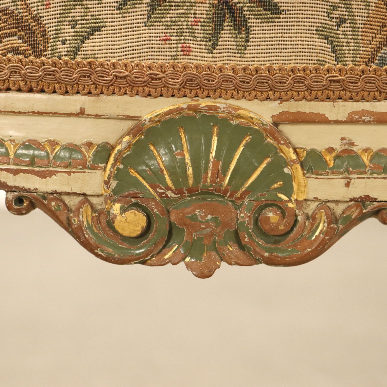 Lacquered And Gilded Chairs In Neoclassical Style photo vinterior