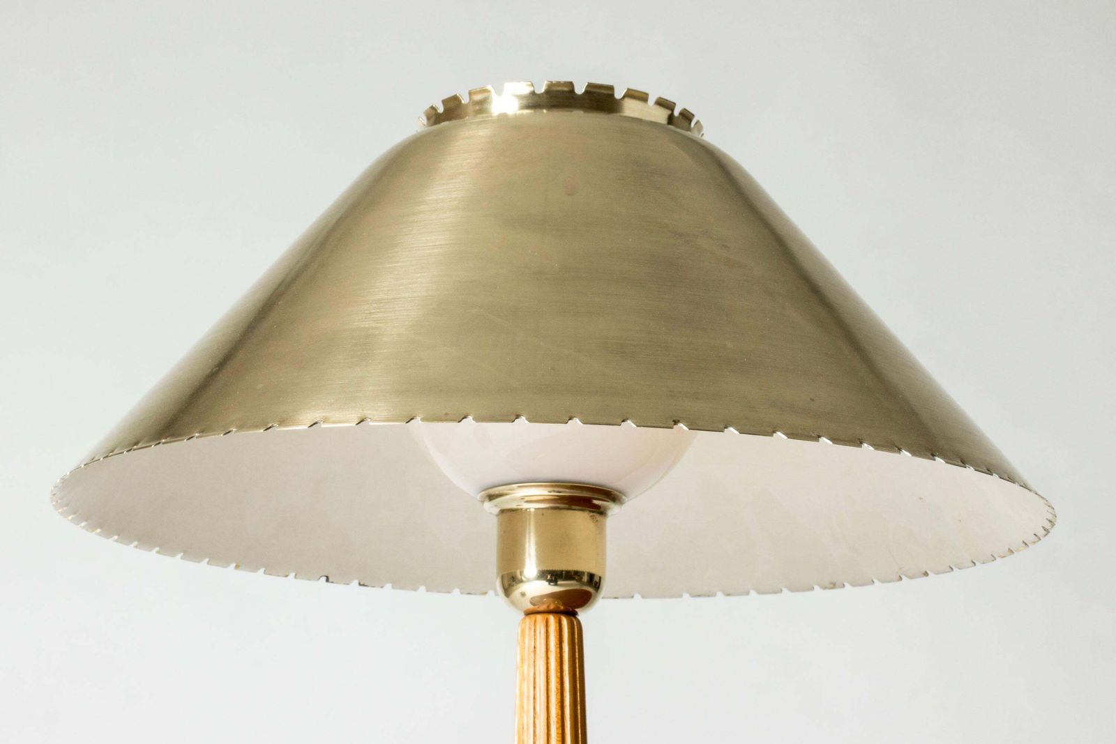 Lampe de table moderniste par Hans Bergström, Ateljé Lyktan, Suède, années 1940 photo buy
