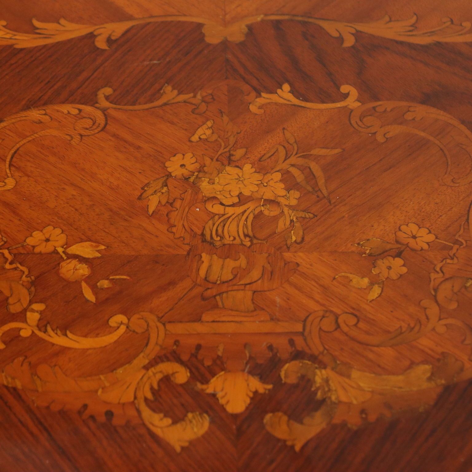 Ingelegd Centertafel photo vintage