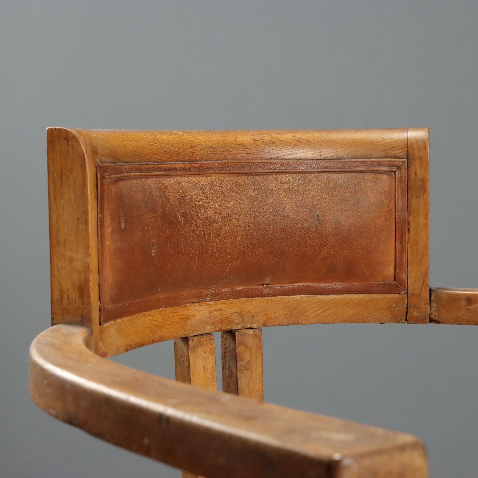 Art Nouveau eiken fauteuil photo for sale