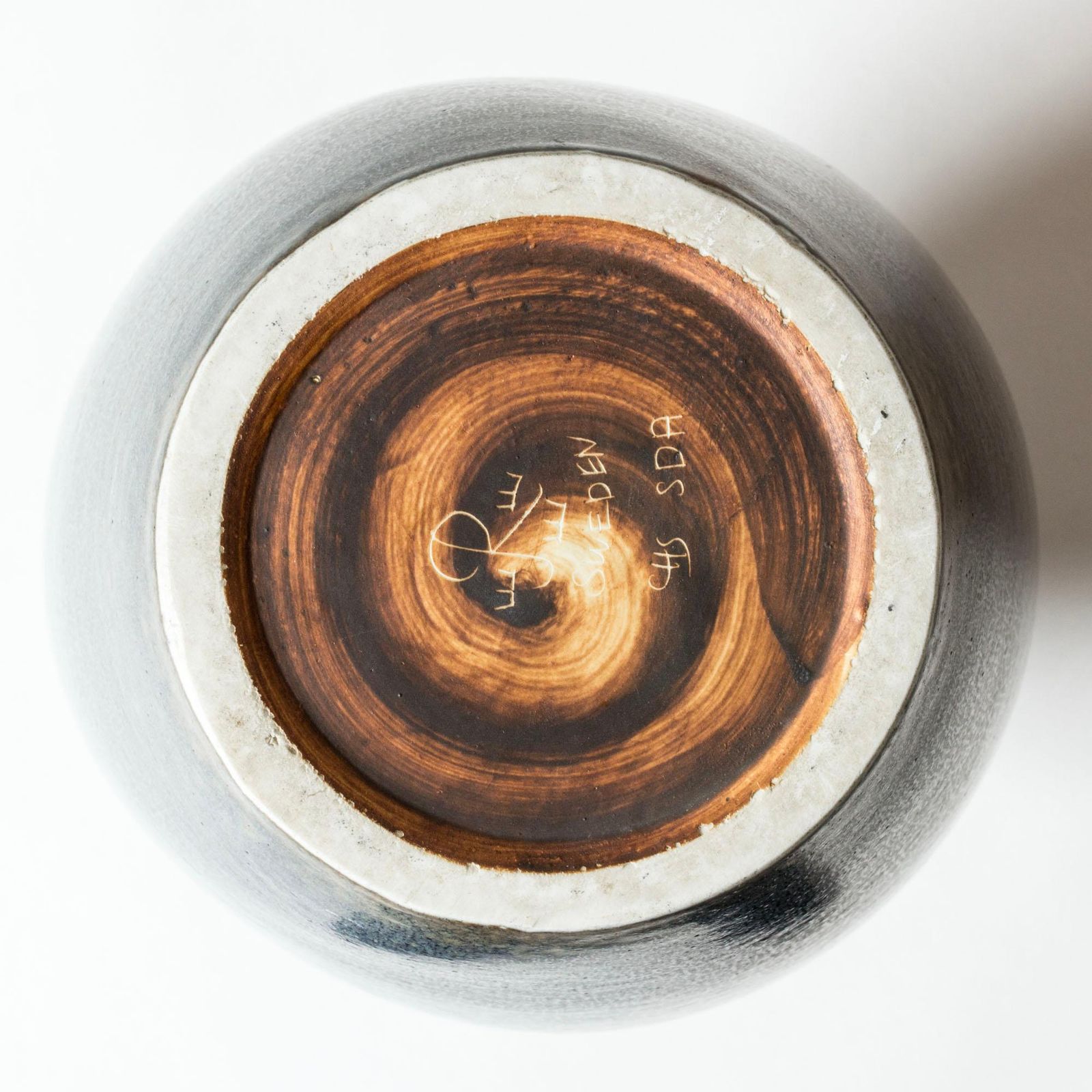 Midentury Stoneware Floor Vase, Carl Harry Stålhane, Rörstrand, Sweden, 1950s photo buy