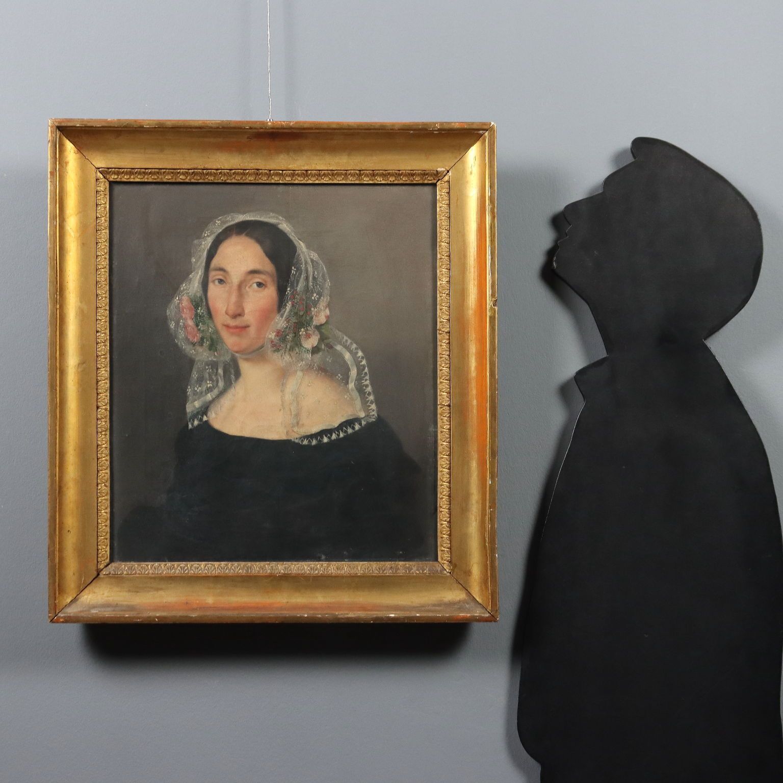 Schilderij, Portret Van Een Jonge Vrouw photo furniture