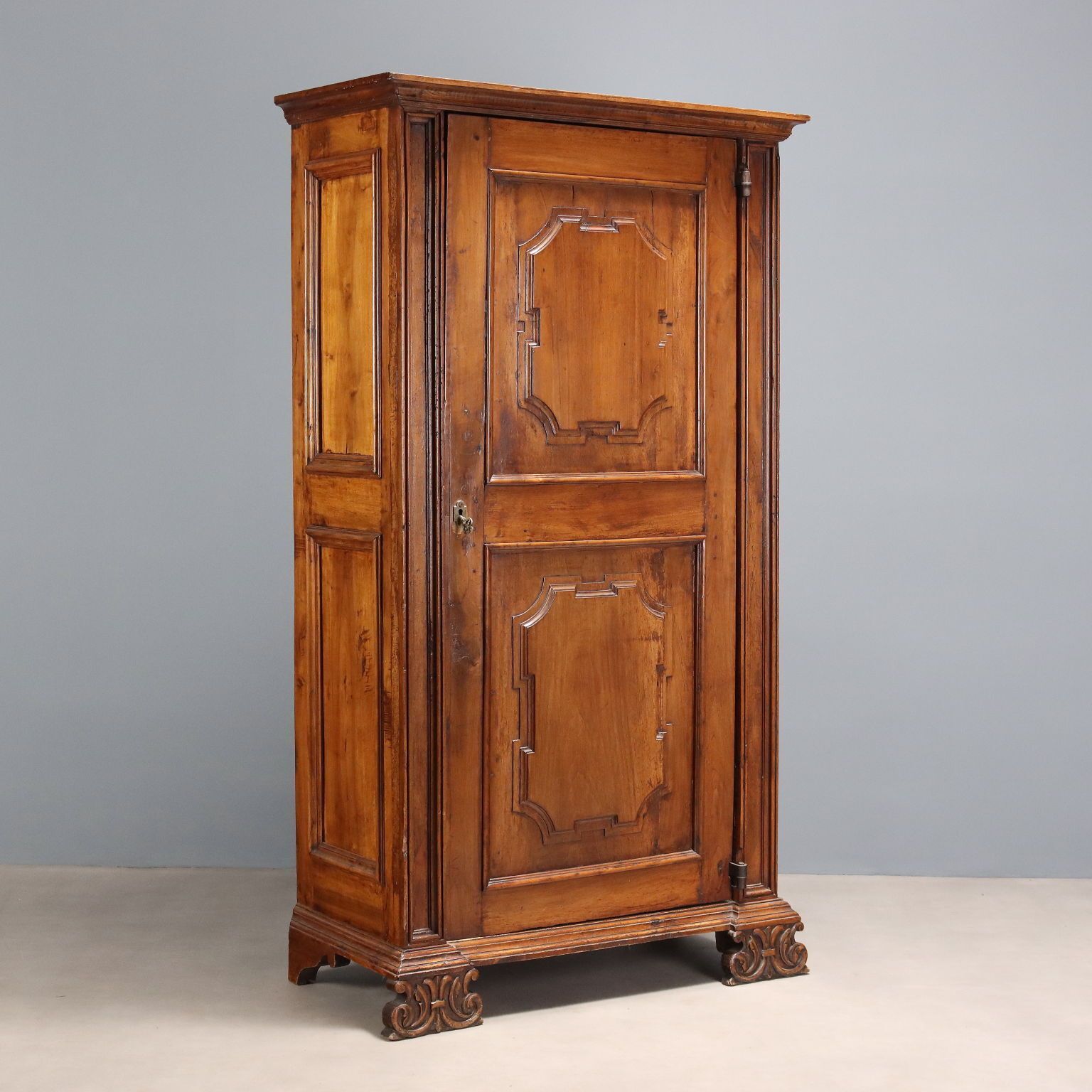 Baroque Wardrobe Walnut Italy XX Century