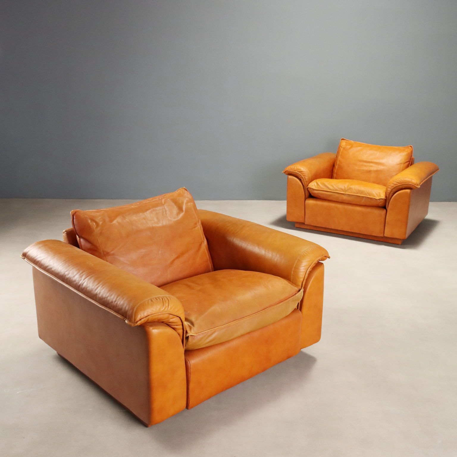 Leather Armchairs From The '70s '80s