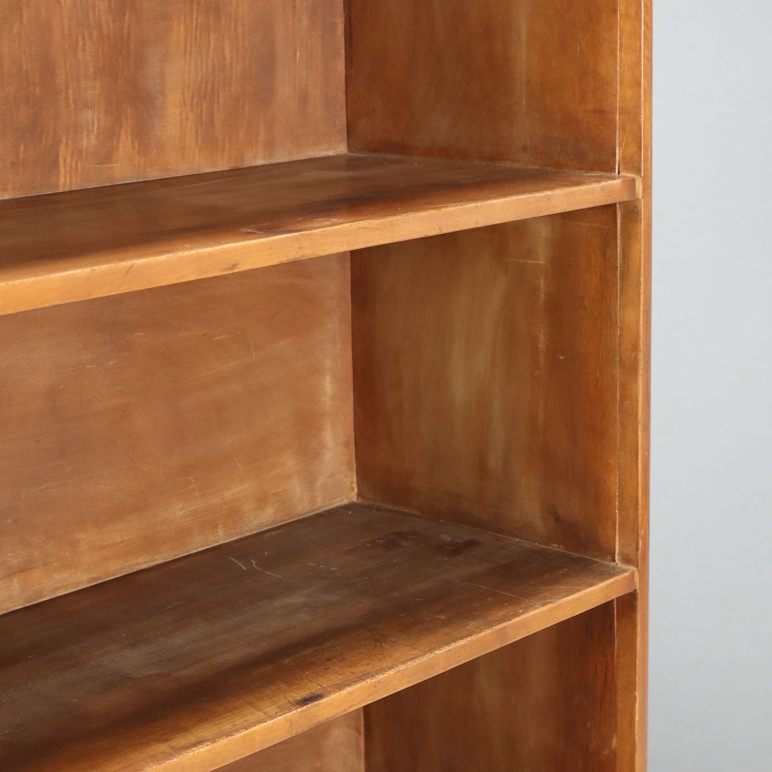 Open Walnut Bookcase With Balustrade   Italy 20th Century photo 720.0