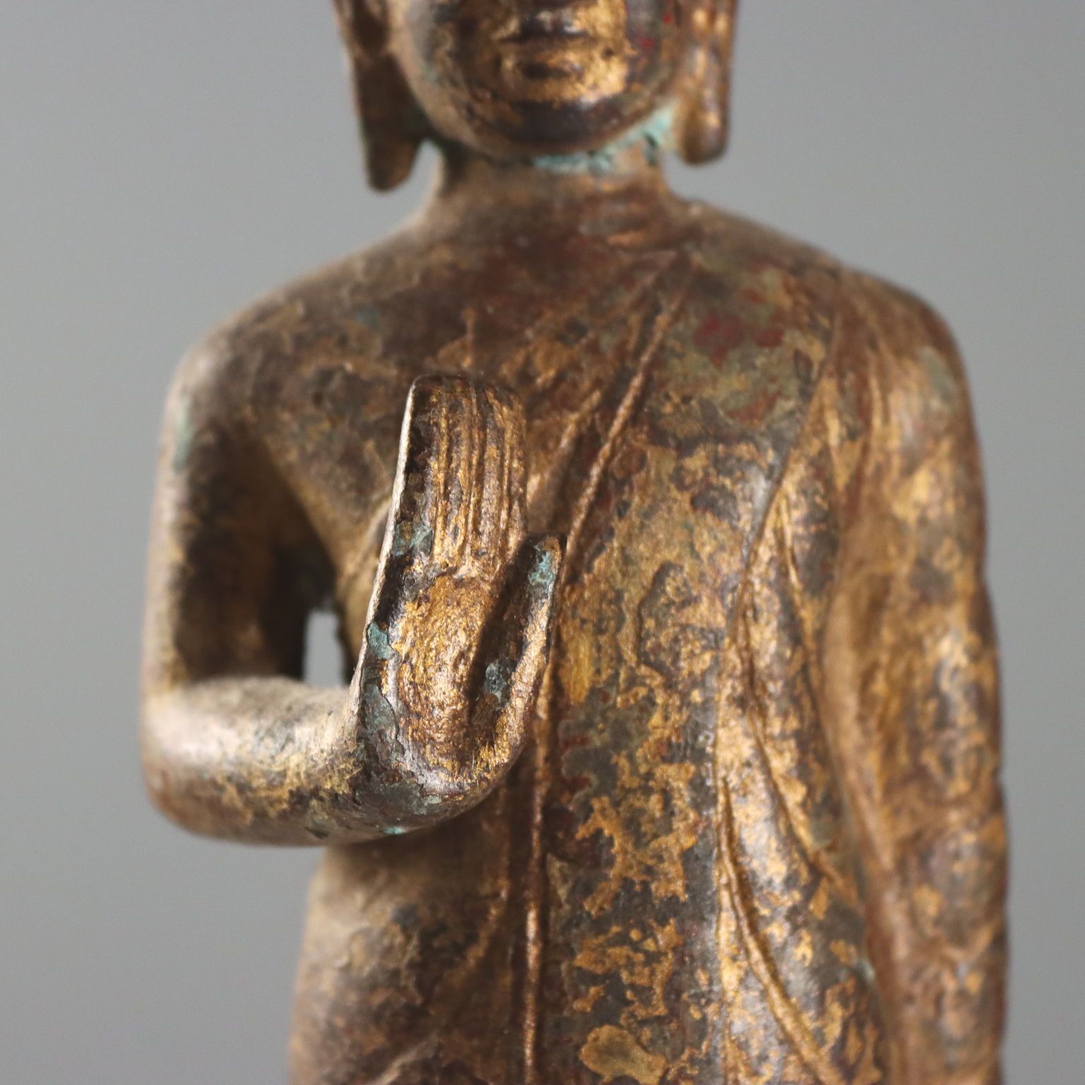 Statue de Bouddha en bronze photo Décoration