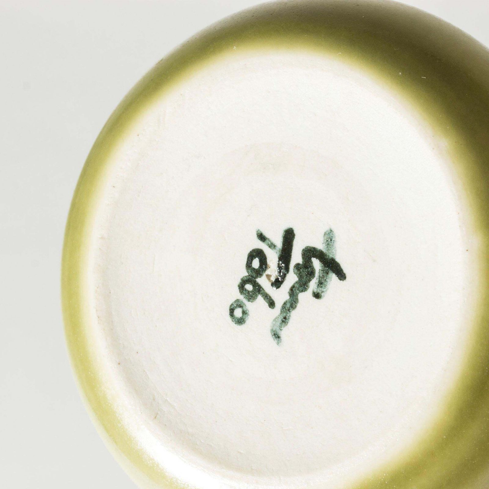 Vase en grès Scandinavian Modern par Eric & Ingrid Triller, Tobo, Suède, années 1940 photo vinterior