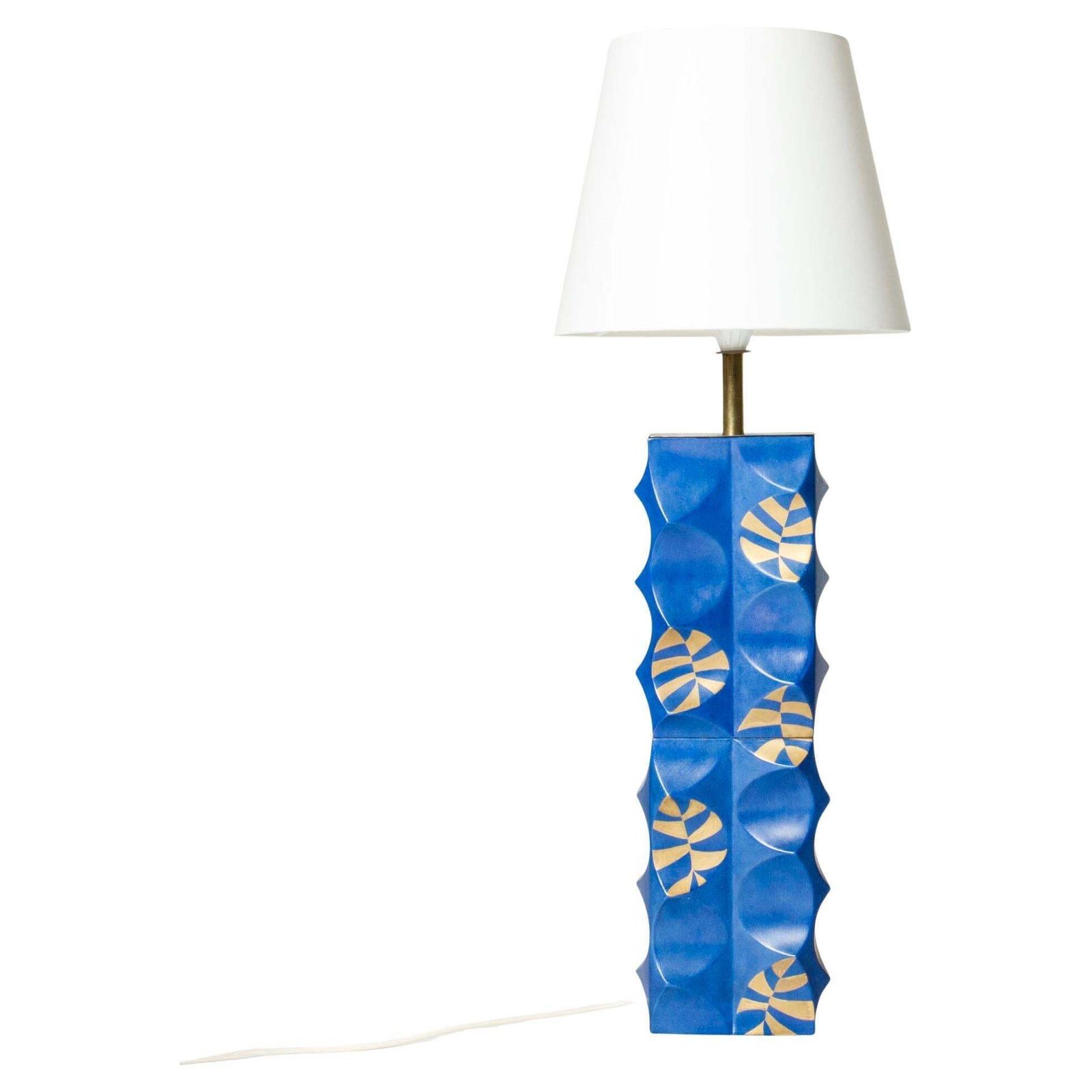 Grande lampe de table moderniste par Liisa Hallamaa, Finlande, 1972