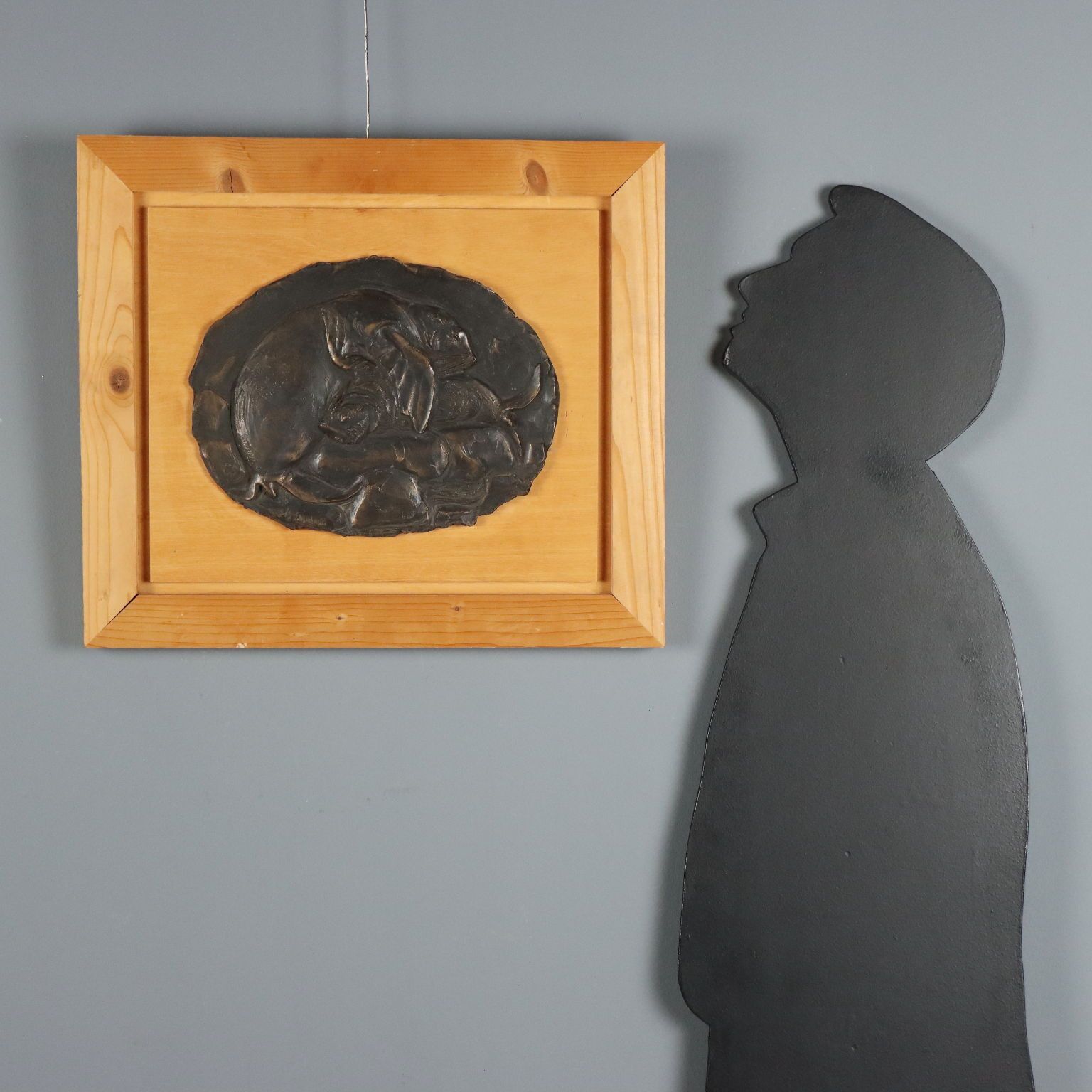 Bronze Bas Relief By Enrico Manfrini photo furniture