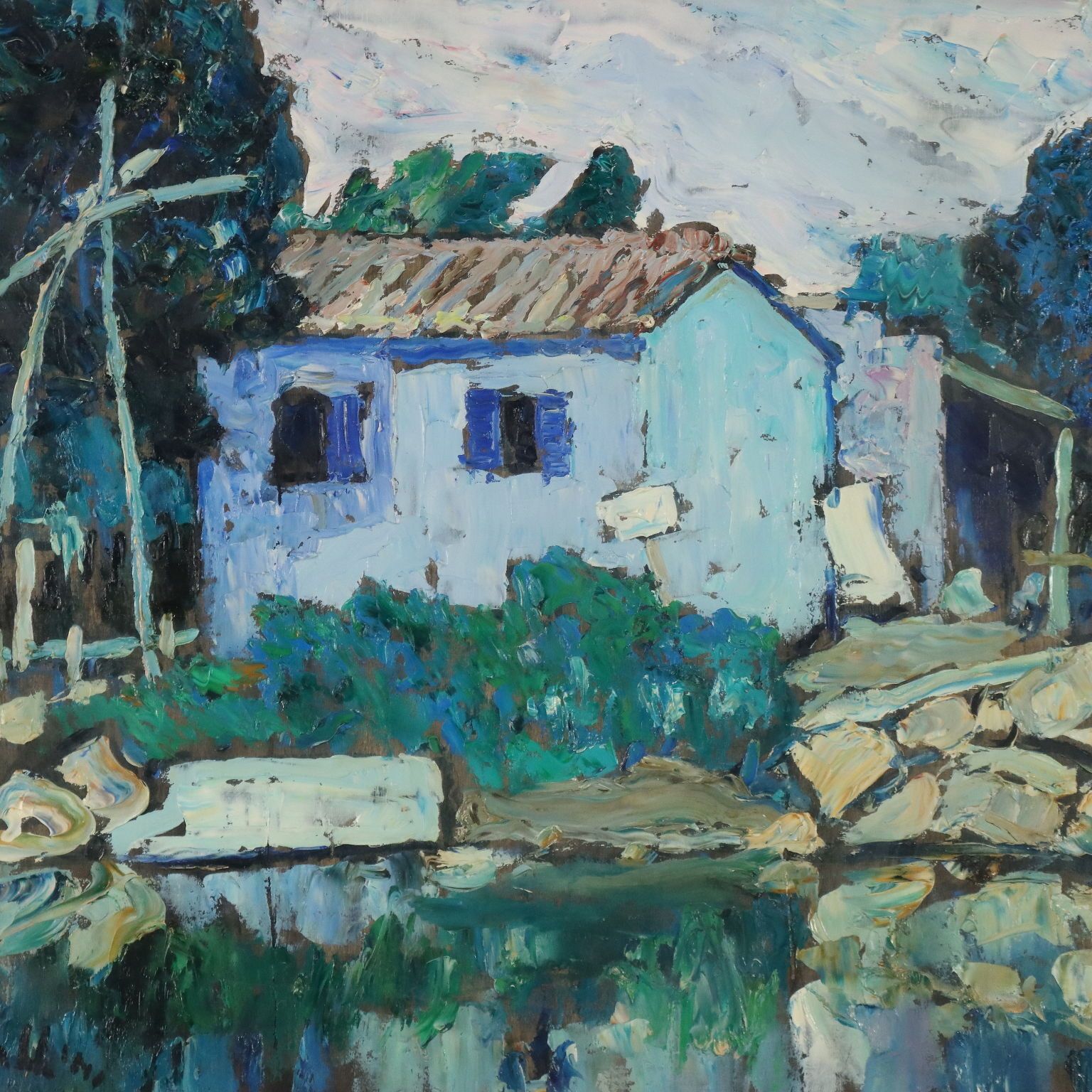 Schilderij van Giuseppe Cavallini photo for sale