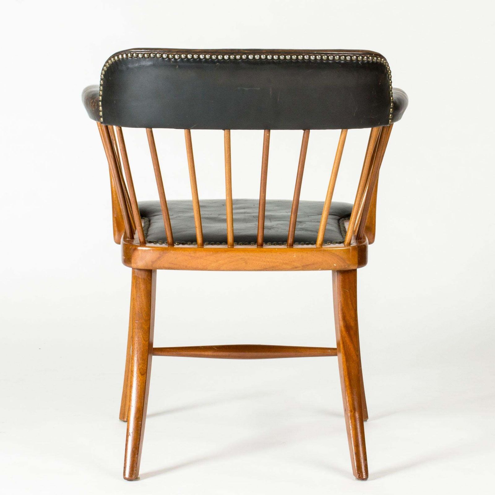 photo for sale Mid-Century Modern "Captain's Chair" van Josef Frank, Zweden, ca. jaren 1950