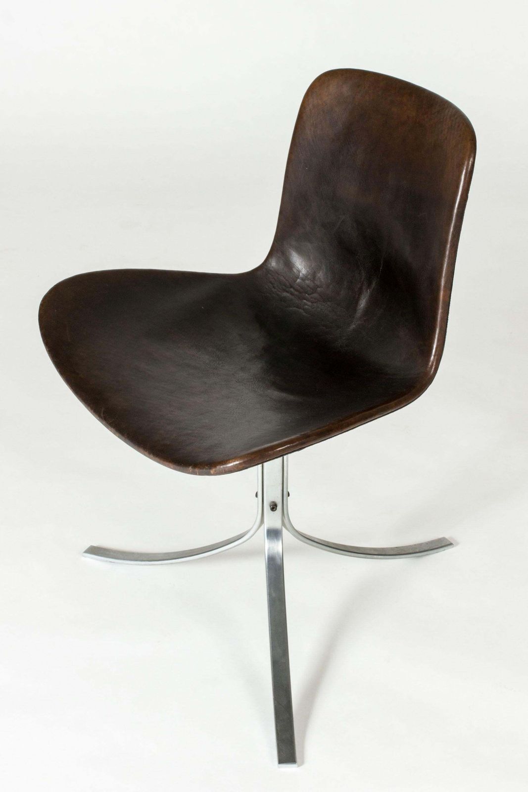 Chaises de salle à manger mid-century « PK 9 » par Poul Kjærholm, E. Kold Christensen, Danemark photo vintage