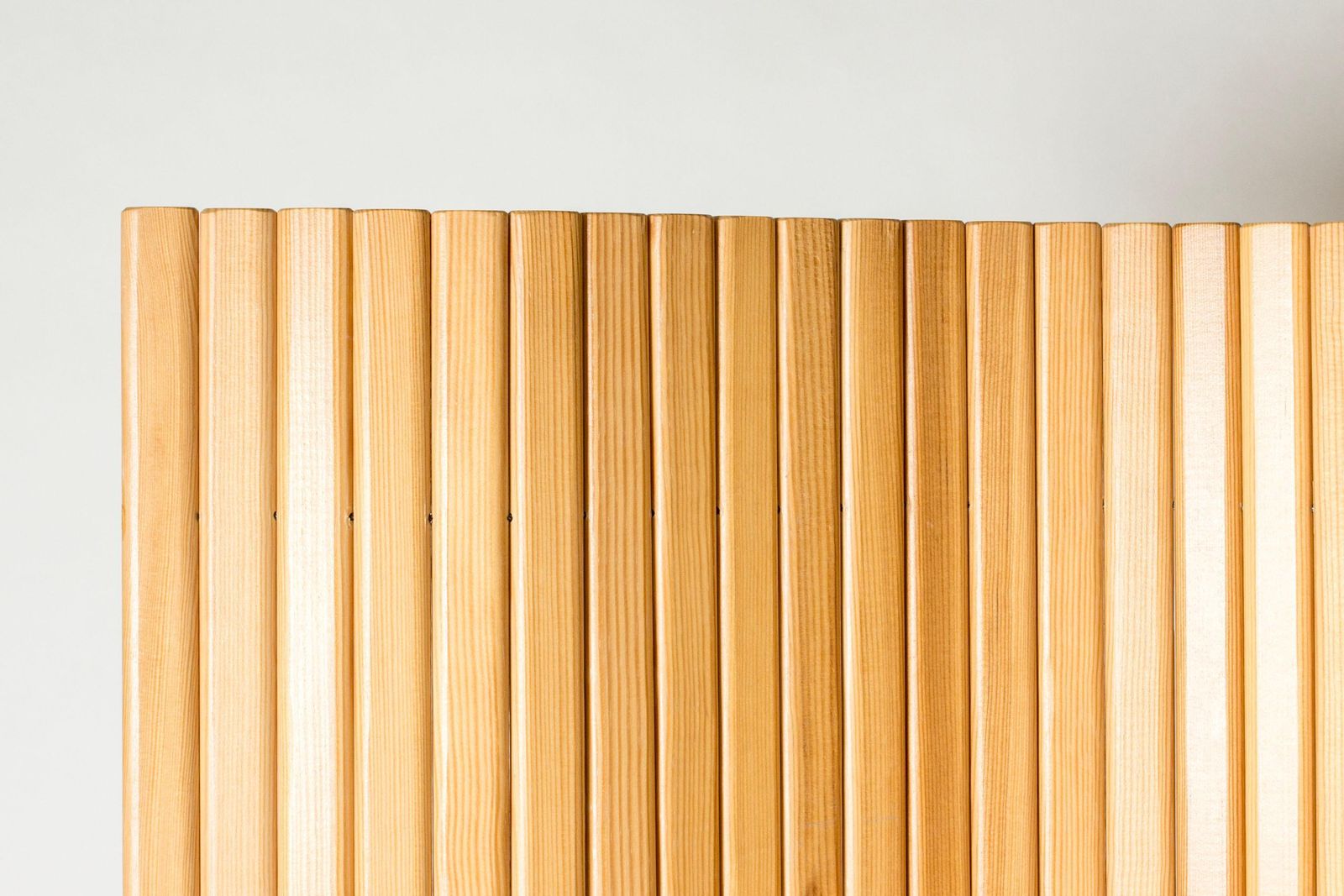 Pinewood Room Divider By Alvar Aalto For Artek, Finland, 1940s photo furniture