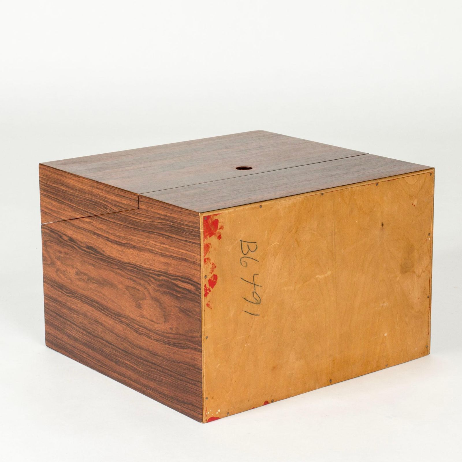 Midcentury Table Bar Cabinet, Leif Alring, Sweden, 1960s photo Furniture