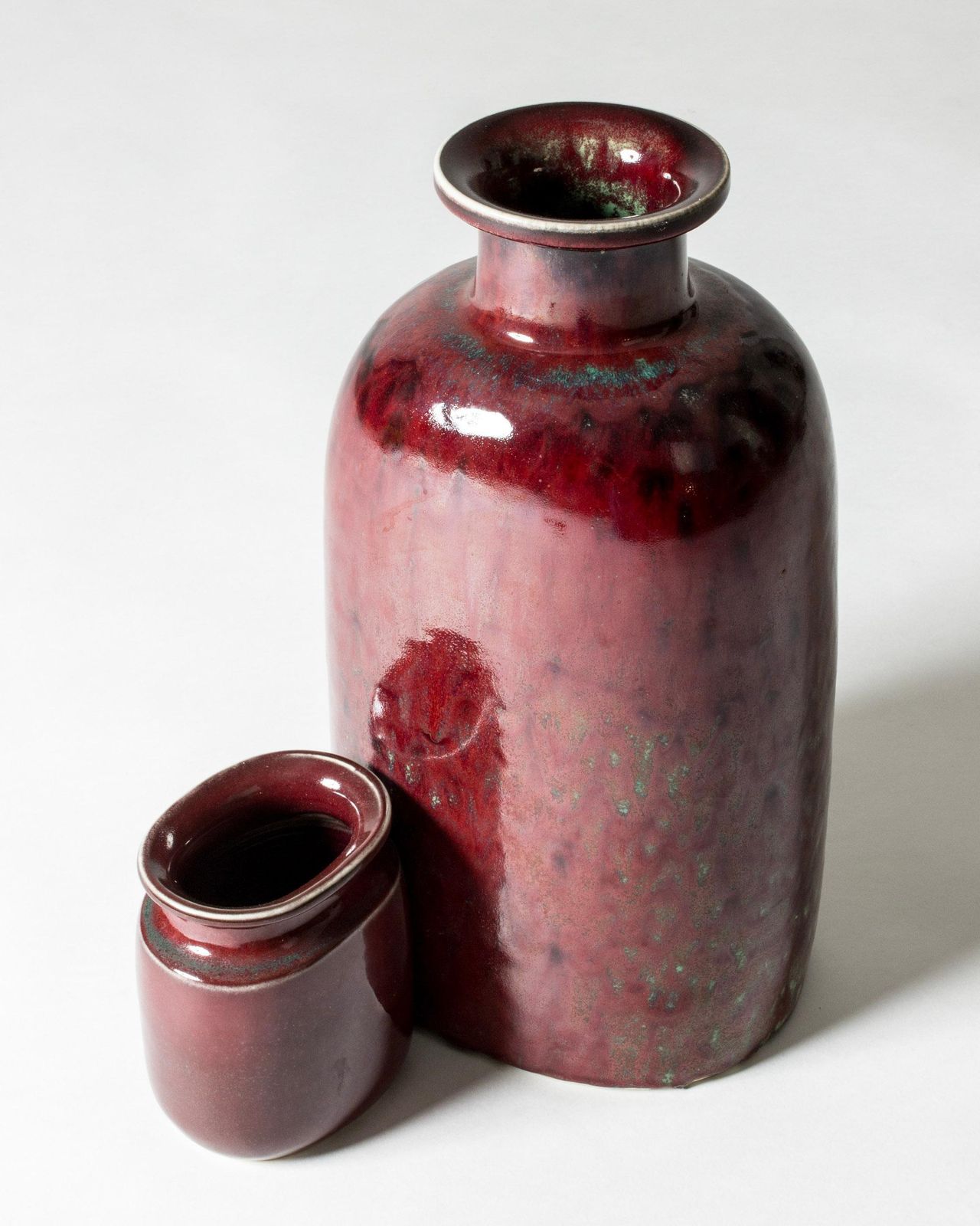 Vase de sol unique en grès par Stig Lindberg, Gustavsberg, Suède, années 1960 photo for sale