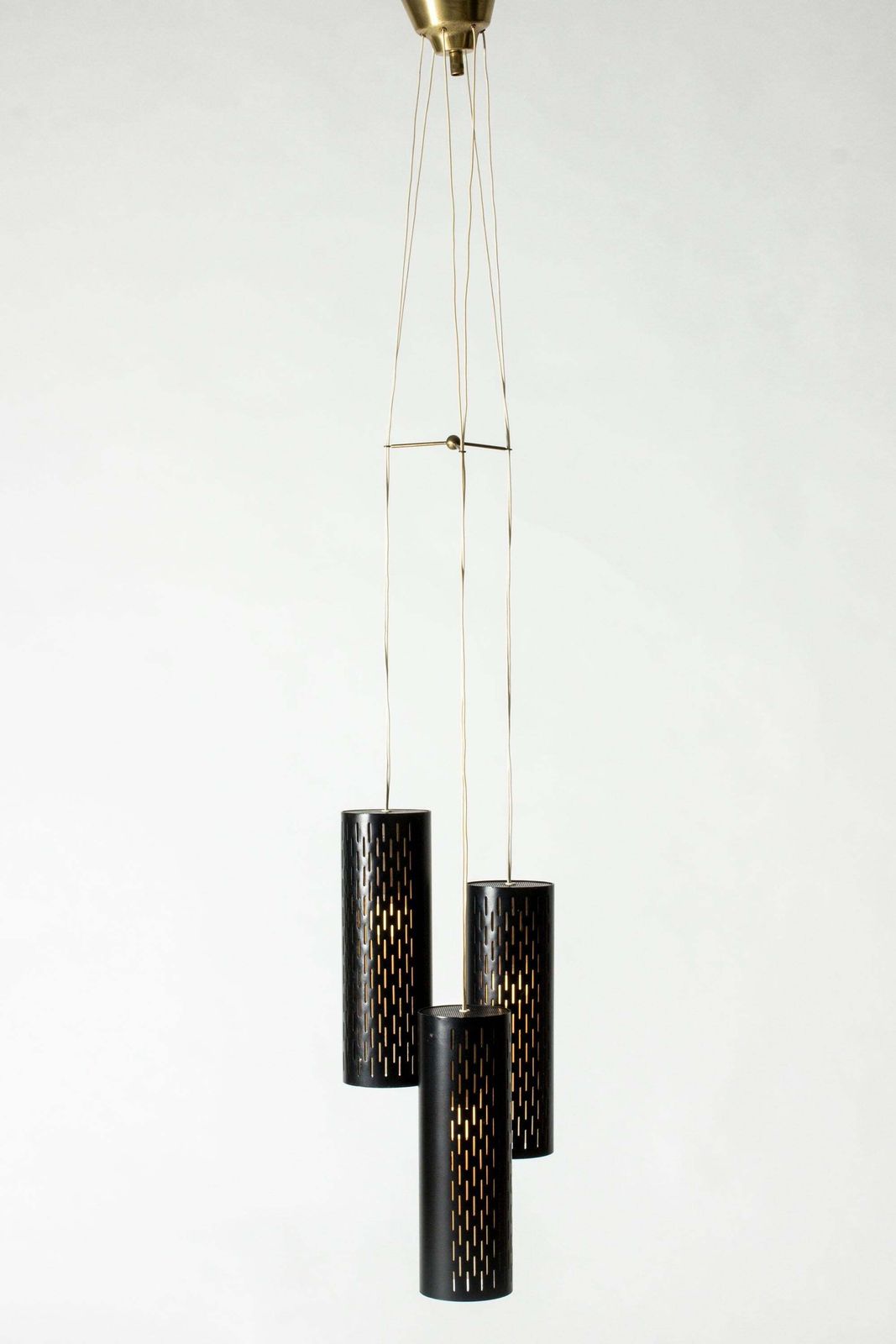 Modernist Pendant Light By Hans Bergström, Ateljé Lyktan, Sweden, 1950s photo 4585.0