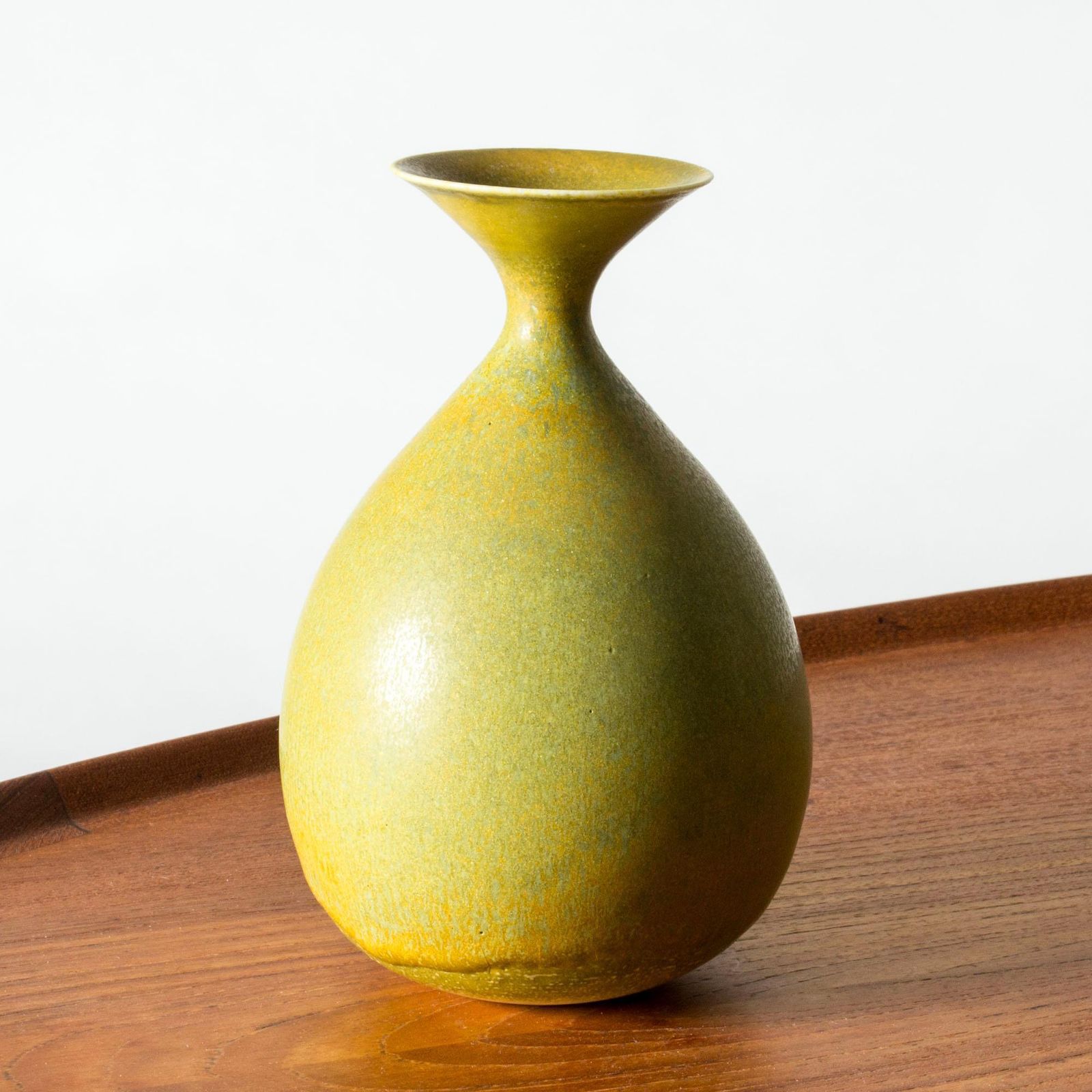 Vase en grès unique par Carl Harry Stålhane, Rörstrand, Suède, années 1950 photo furniture