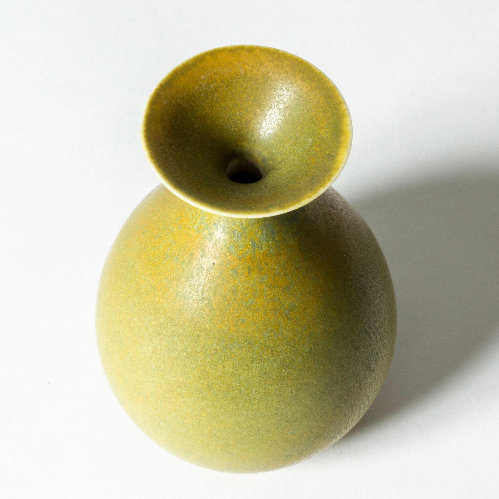 Vase en grès unique par Carl Harry Stålhane, Rörstrand, Suède, années 1950 photo for sale