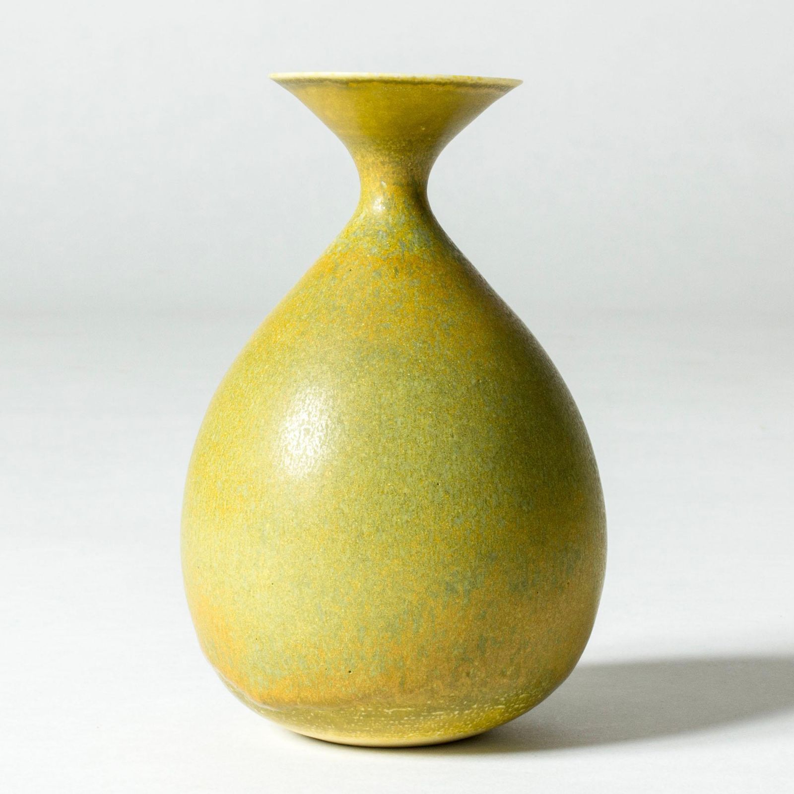 Vase en grès unique par Carl Harry Stålhane, Rörstrand, Suède, années 1950 photo vinterior