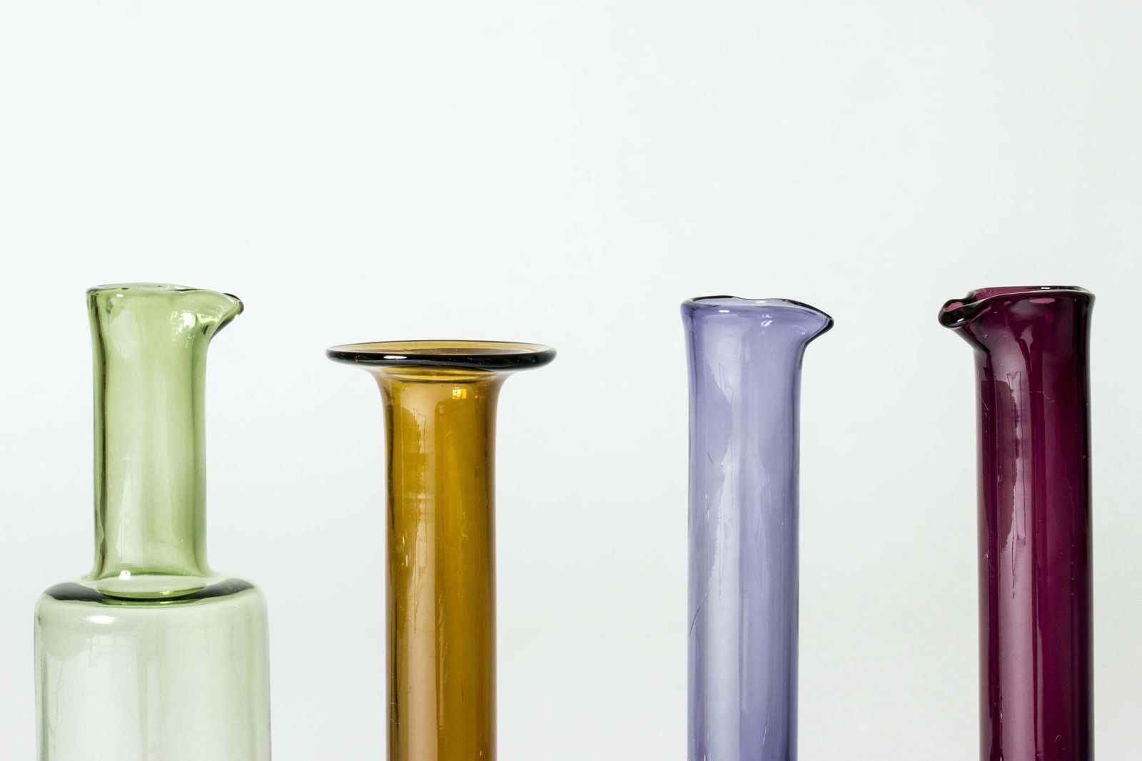 Mid-Century Modern glazen vazen van Nanny Still, Finland, ca. jaren 1950, set van 11 photo buy