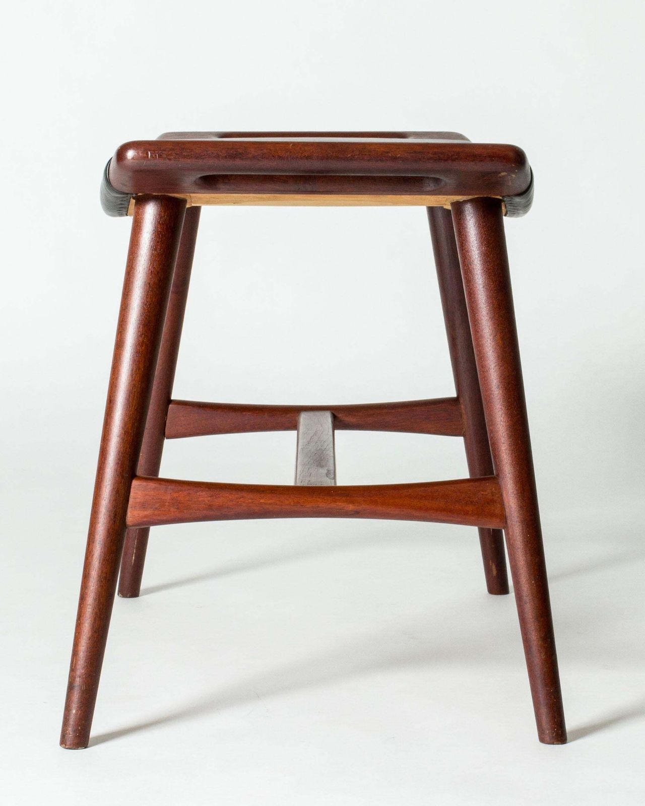 Piano Stool By Hans J. Wegner For L. Chr. Larsen & Søn, Denmark, 1950s photo vinterior