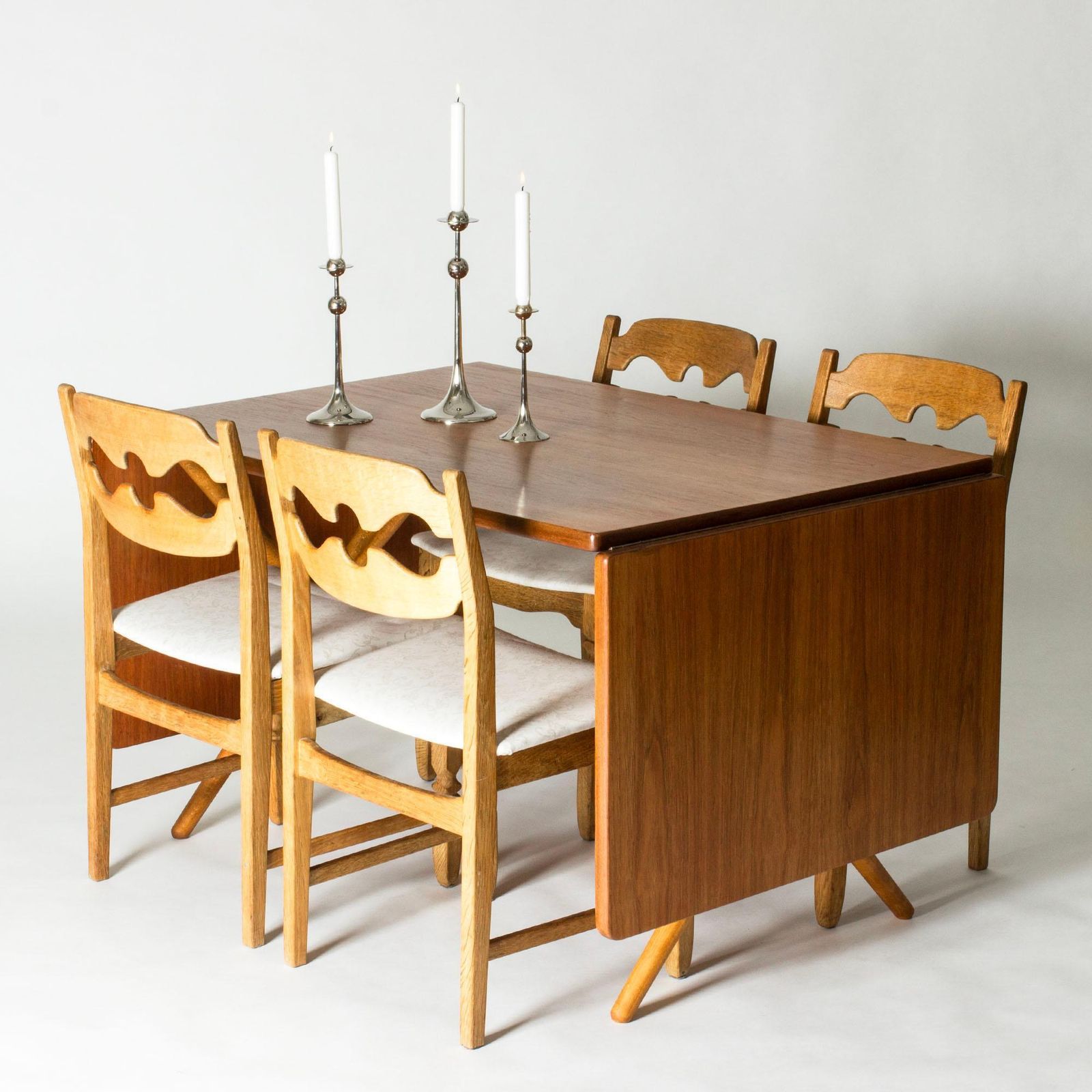 photo for sale Mid-Century Modern Eettafel van Næstved Møbelfabrik, Denemarken, ca. jaren 1960