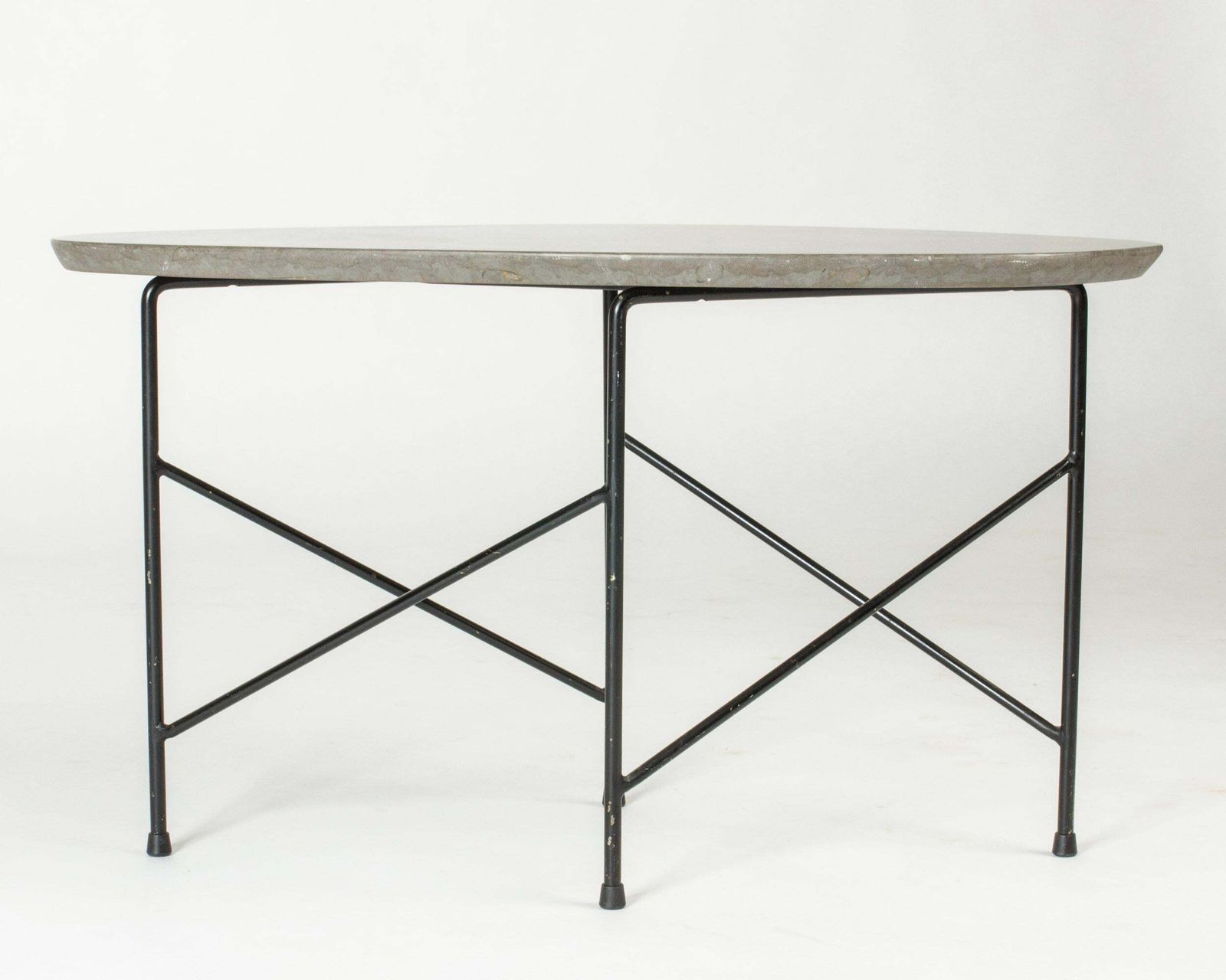Mid-Century Modernist bijzettafel van Sven Sahlberg, Fröseke, Zweden, jaren 1950 photo for sale