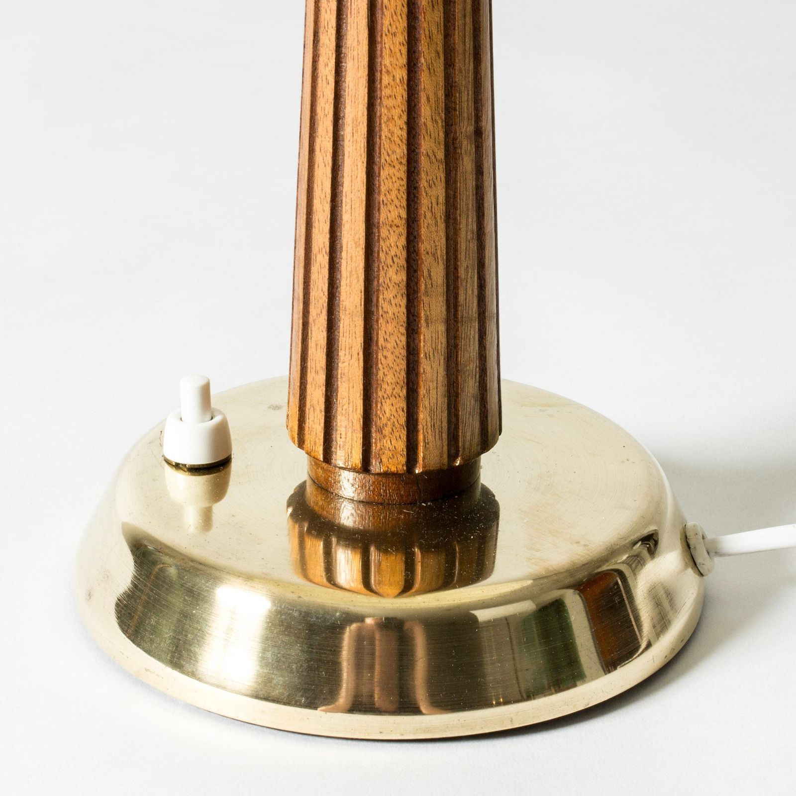 Scandinavian Modern tafellamp, Hans Bergström, Asea, Sweden, jaren 1950 photo Verlichting