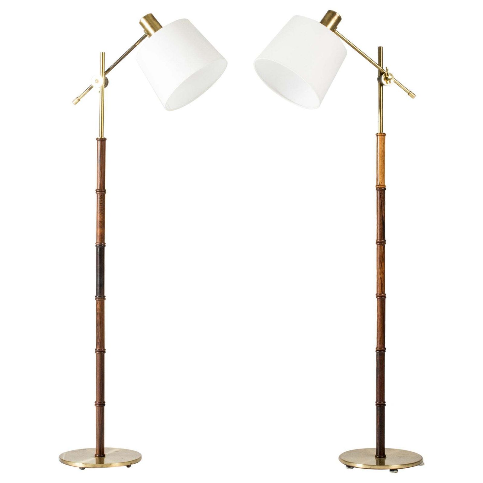 Lampadaires mid-century modern Falkenbergs Belysning, Suède, années 1960