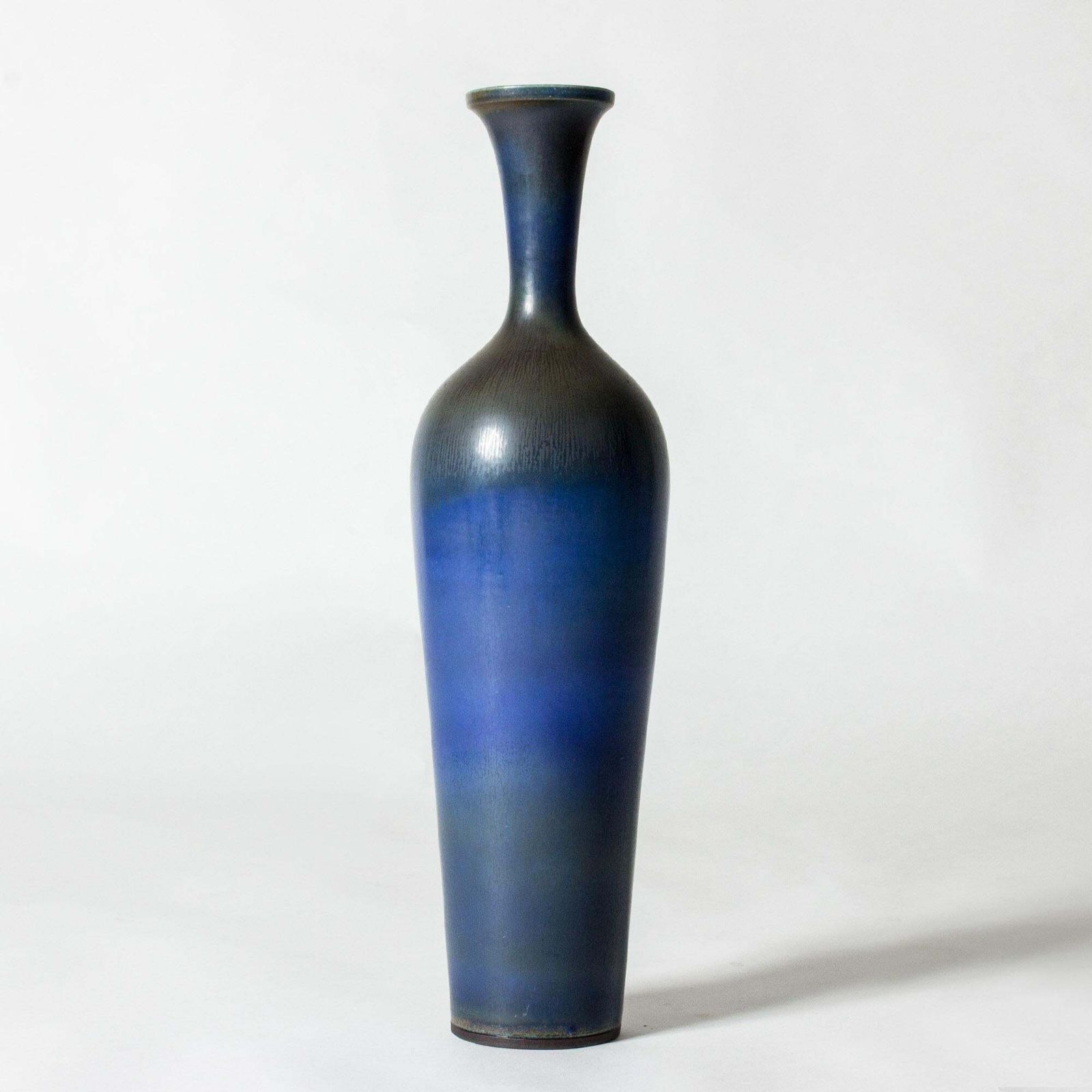 Midcentury Stoneware Vase By Berndt Friberg, Gustavsberg, Sweden, 1966 photo furniture