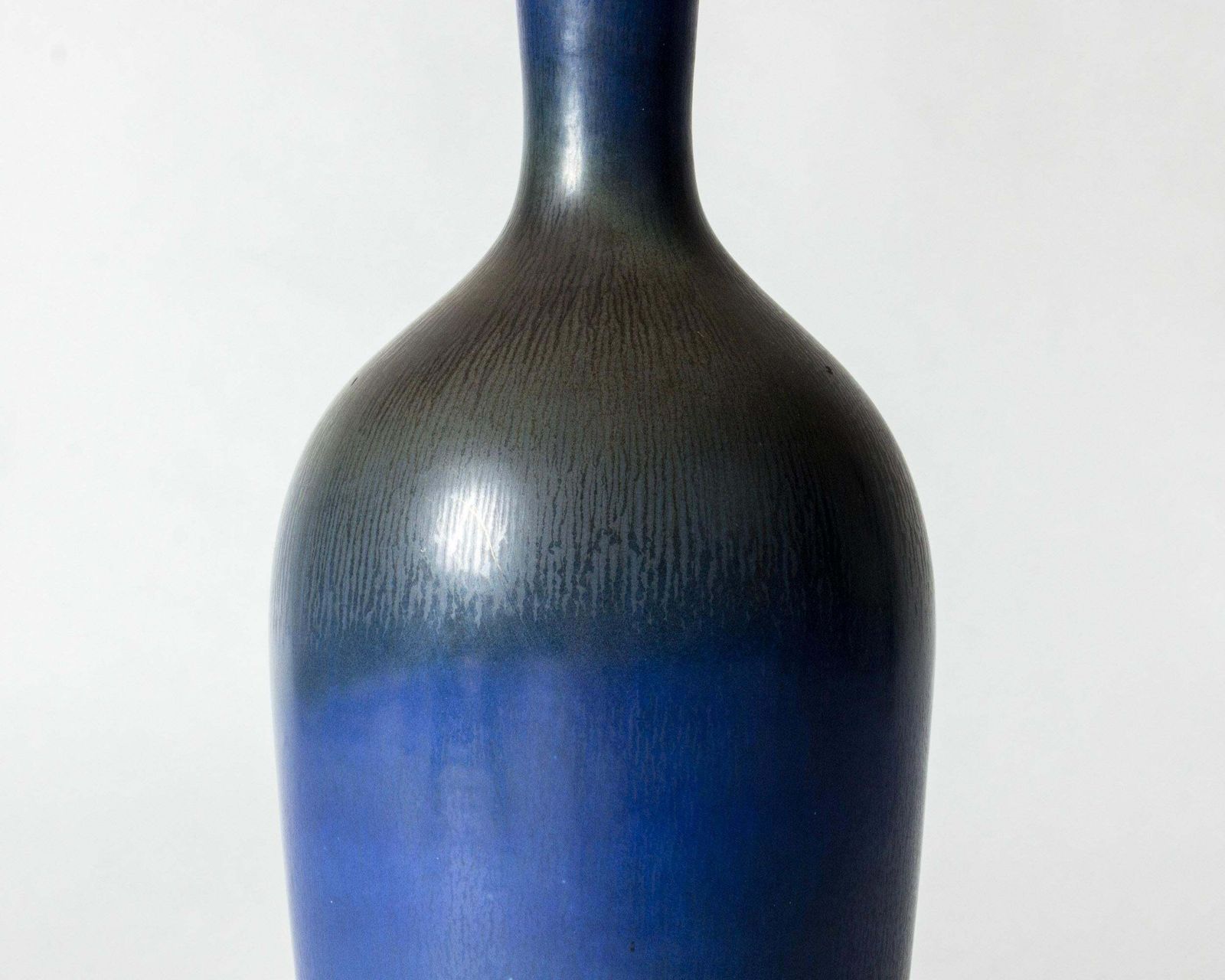 Midcentury Stoneware Vase By Berndt Friberg, Gustavsberg, Sweden, 1966 photo Home Decor