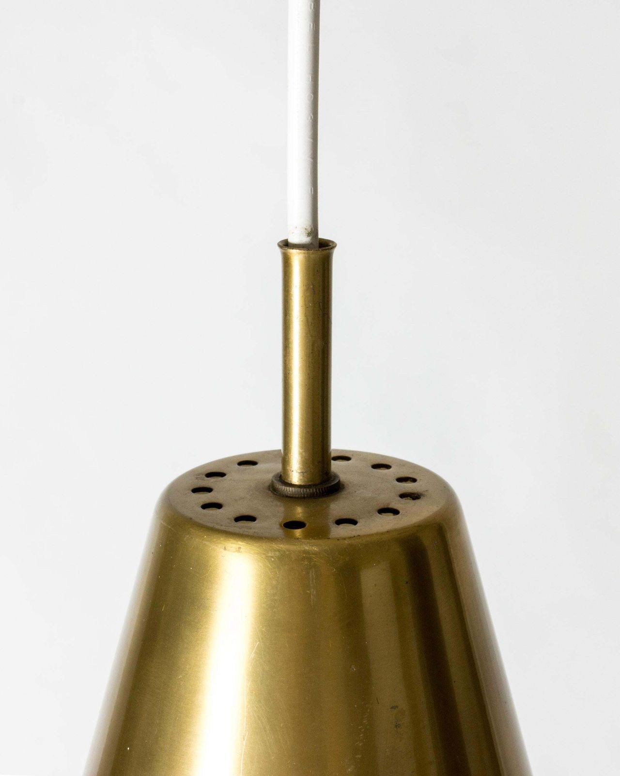 Mid-century Scandinavian hanglamp van Hans Bergström, Zweden, jaren 1950 photo 1113.0