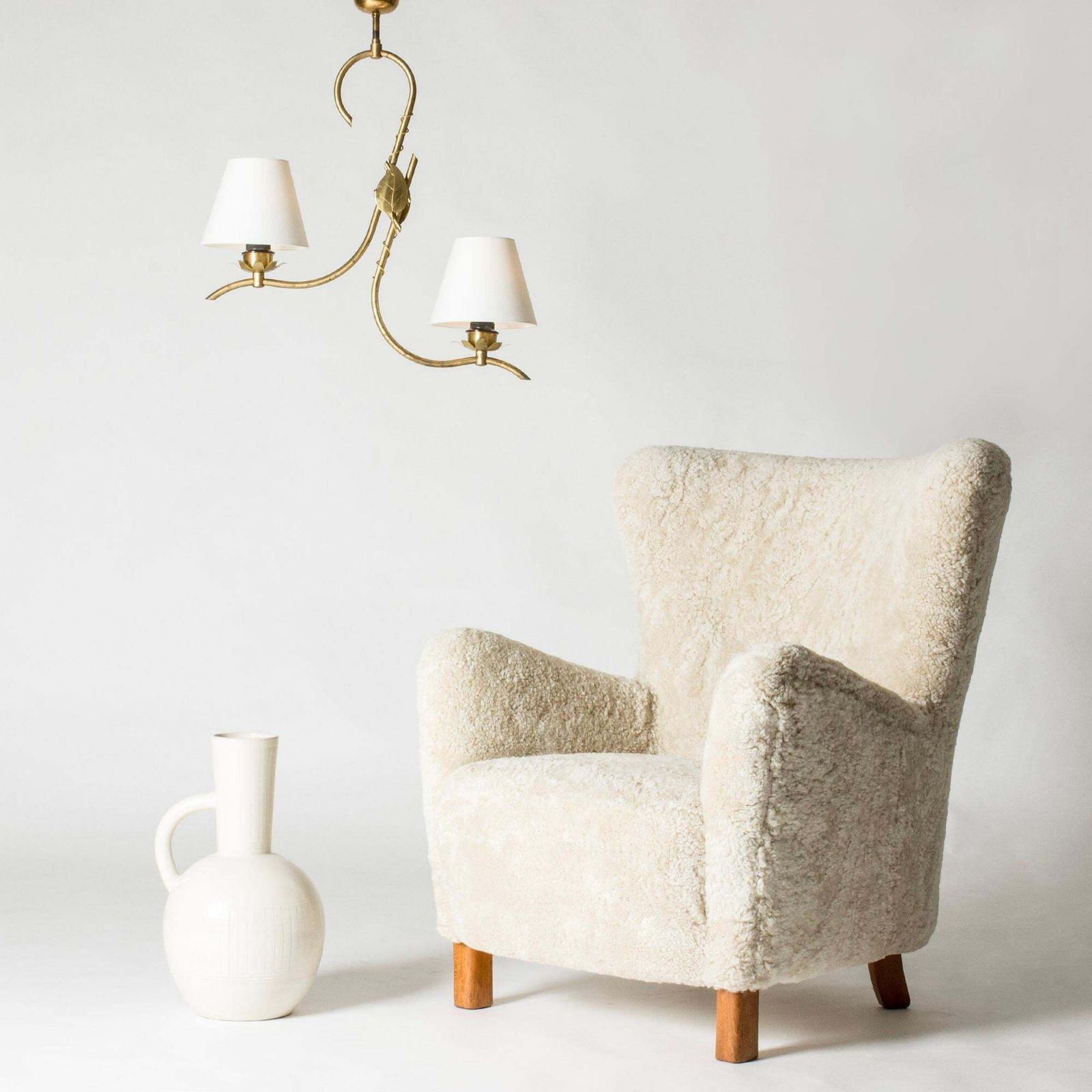 photo furniture Midcentury Lounge Chair By Kai Kristiansen, Denmark, 1940s