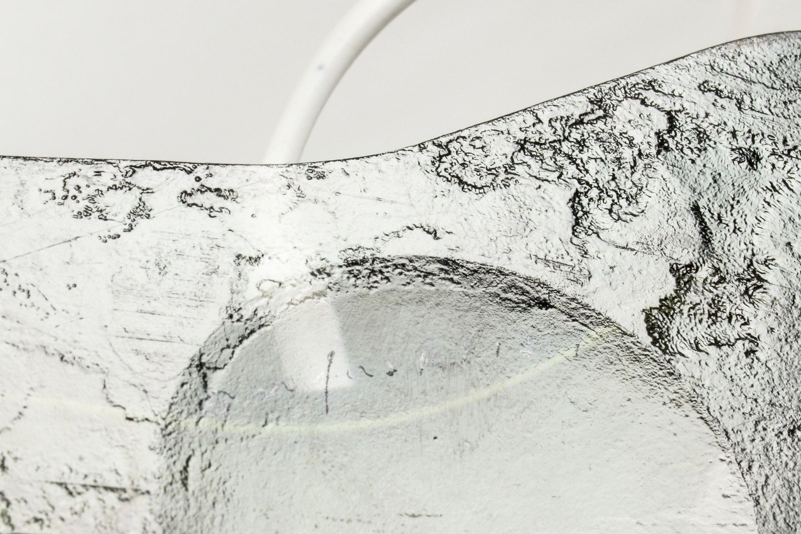 Lampes de table mid-century en verre par Carl Fagerlund, Orrefors, Suède, années 1960 photo vinterior