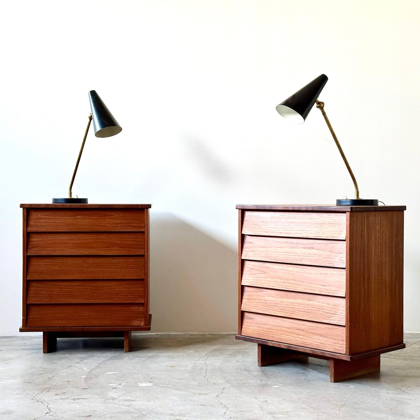 photo furniture Midcentury Teak Commodes By Ilmari Tapiovaara, Asko, Finland, 1960s