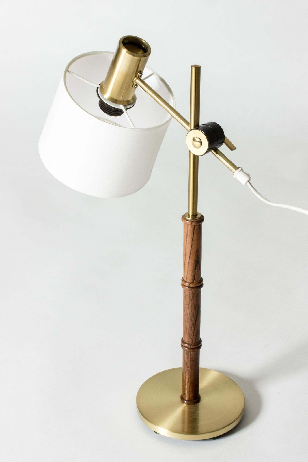 Vintage Mid-Century Tafellamp, Falkenbergs Belysning, Zweden, jaren 1960 photo vinterior