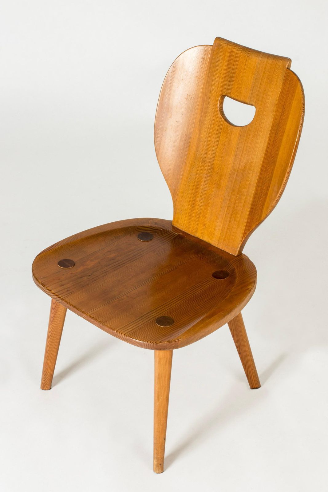 photo for sale Mid-Century Modern Grenen Stoel van Carl Malmsten, Svensk Fur, Zweden, jaren 1940