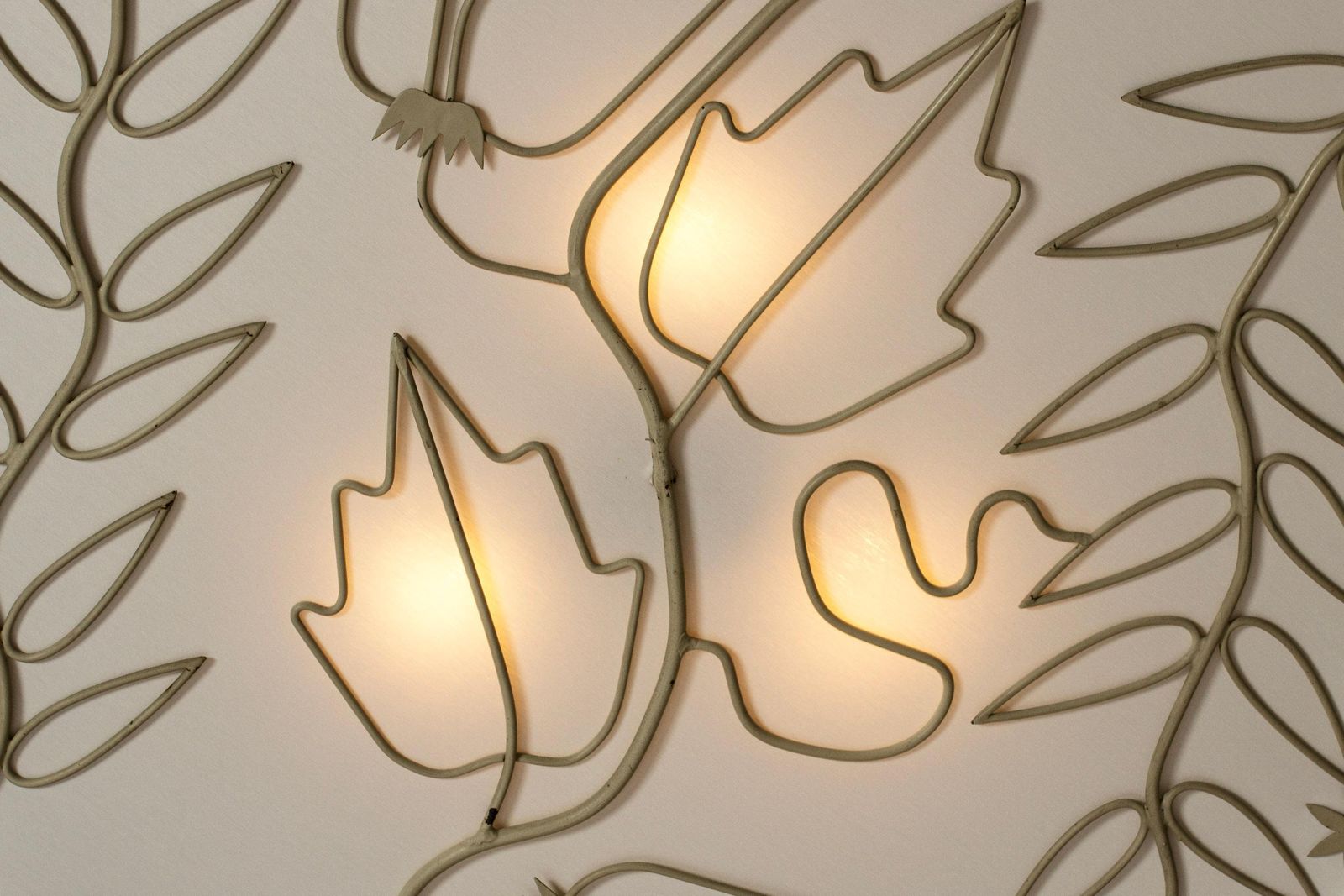 Mid-century plafondlamp van Hans Bergström, Zweden, jaren 1940 photo vinterior