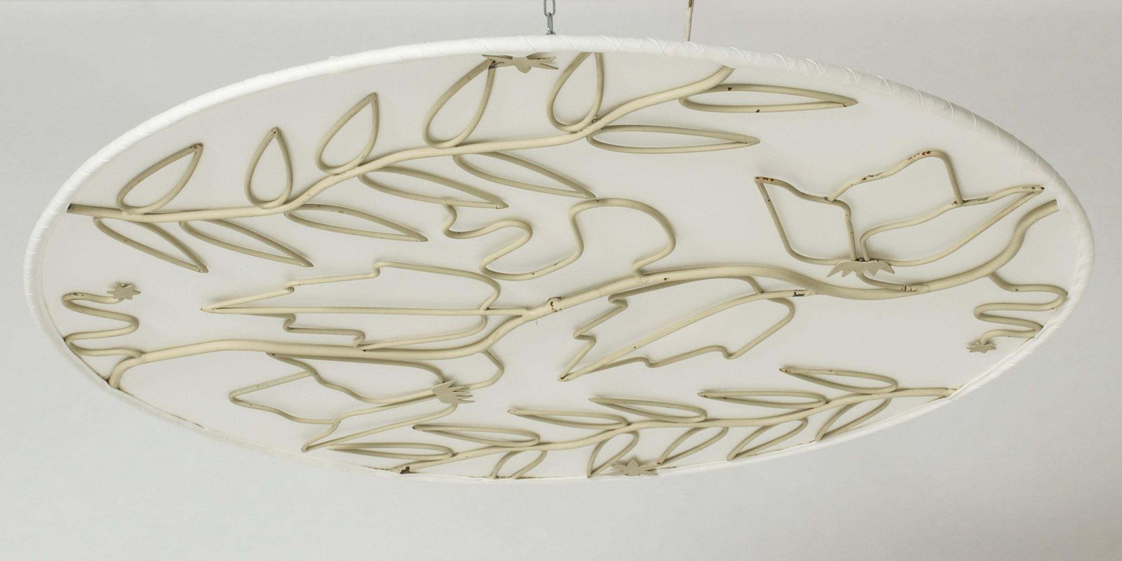 Plafonnier mid-century par Hans Bergström, Suède, années 1940 photo buy