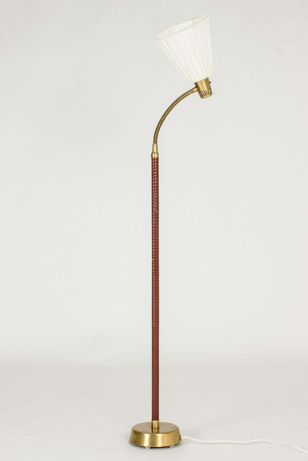 Scandinavian Vintage Vloerlamp van Hans Bergström, Ateljé Lyktan, Zweden, ca. jaren 1950 photo for sale