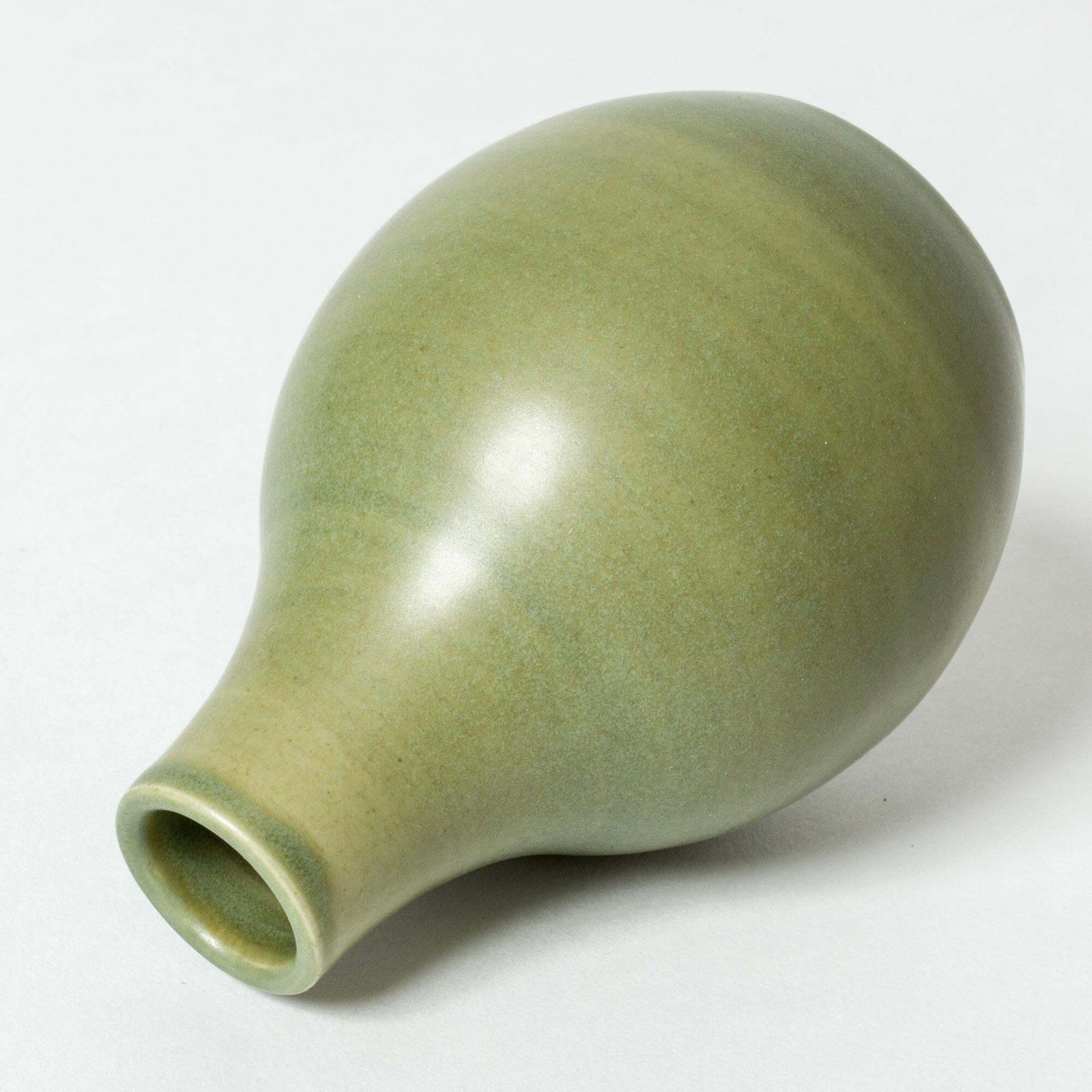 Vase en grès Scandinavian Modern, Tobo, Suède, années 1950 photo for sale
