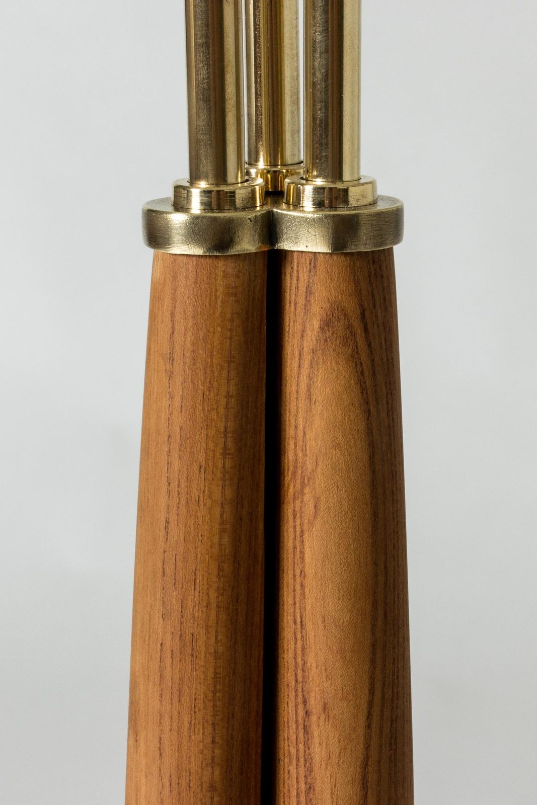 photo for sale Scandinavische mid-century messing vloerlamp, Zweden, jaren 1940
