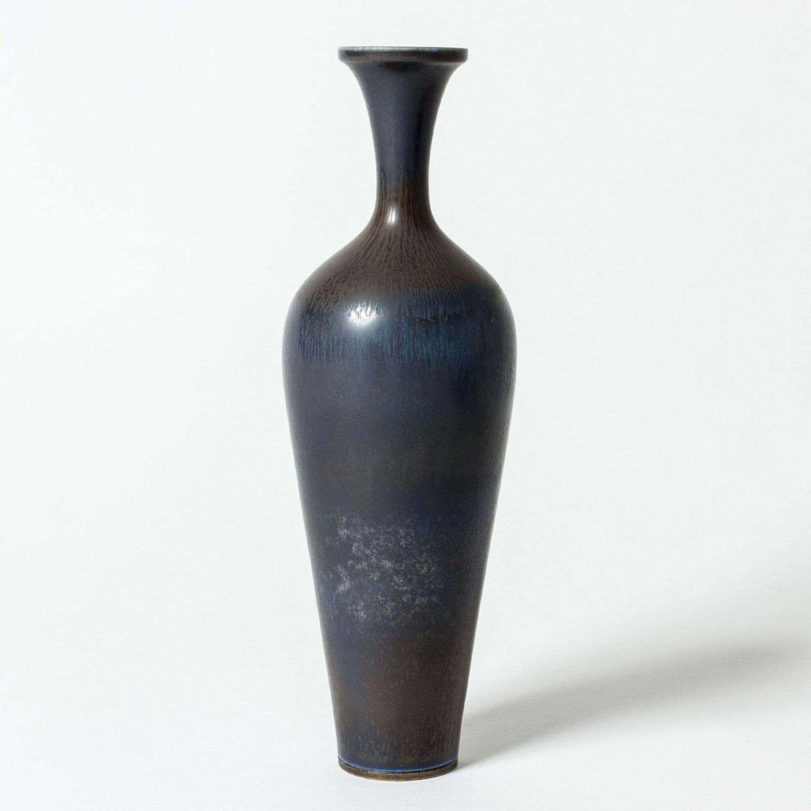 Vase en grès mid-century par Berndt Friberg, Gustavsberg, Suède, 1964 photo for sale