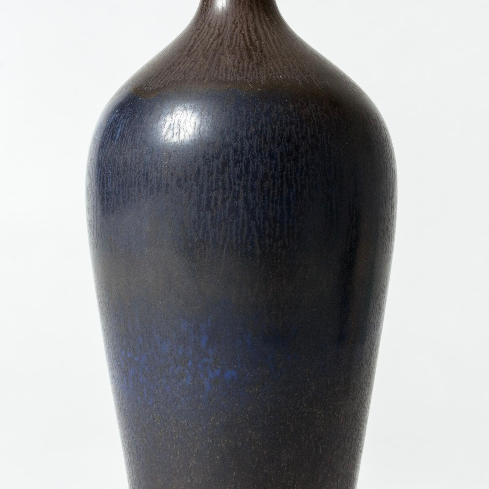 Vase en grès mid-century par Berndt Friberg, Gustavsberg, Suède, 1964 photo vinterior